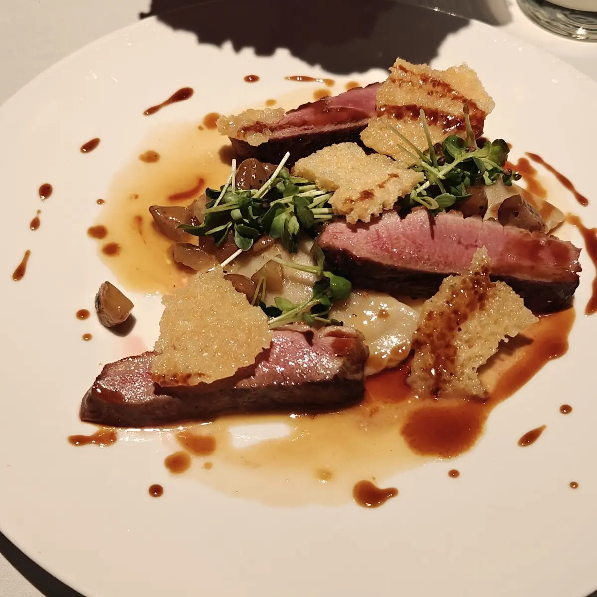 Maronischlutzkrapfen Mit Entenbrust