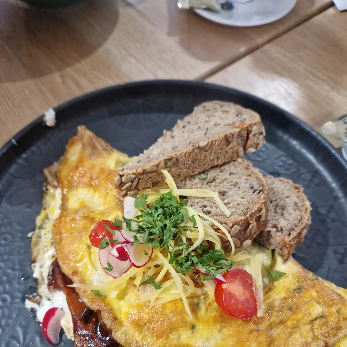 Omelette Mit Prosciutto