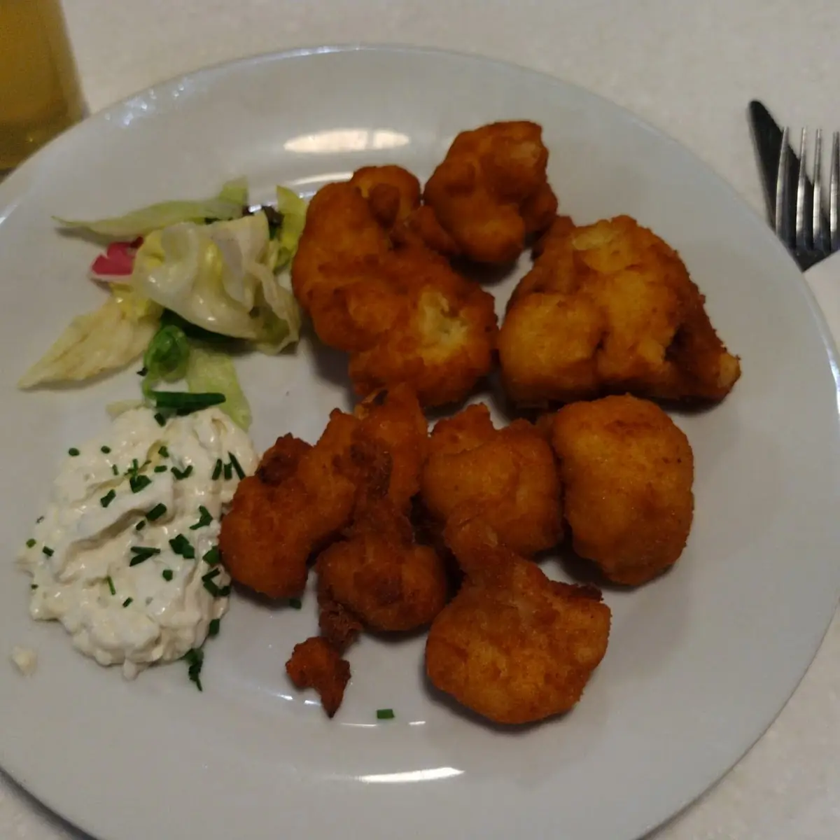 Gebackene Champignons Mit Sauce Tartare