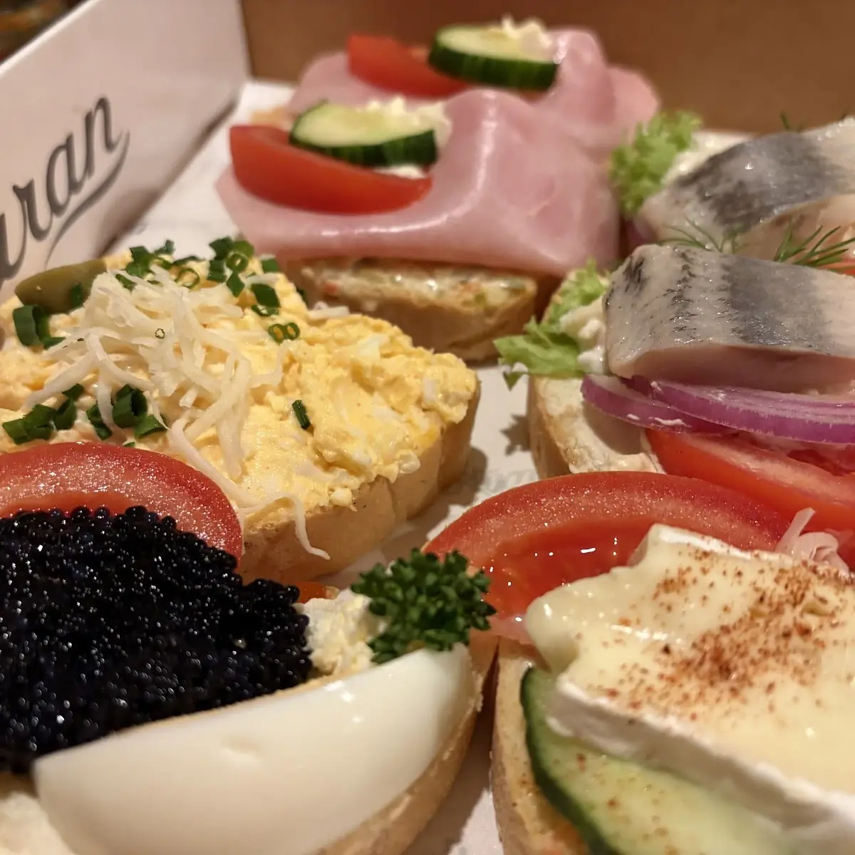 Open Sandwiches