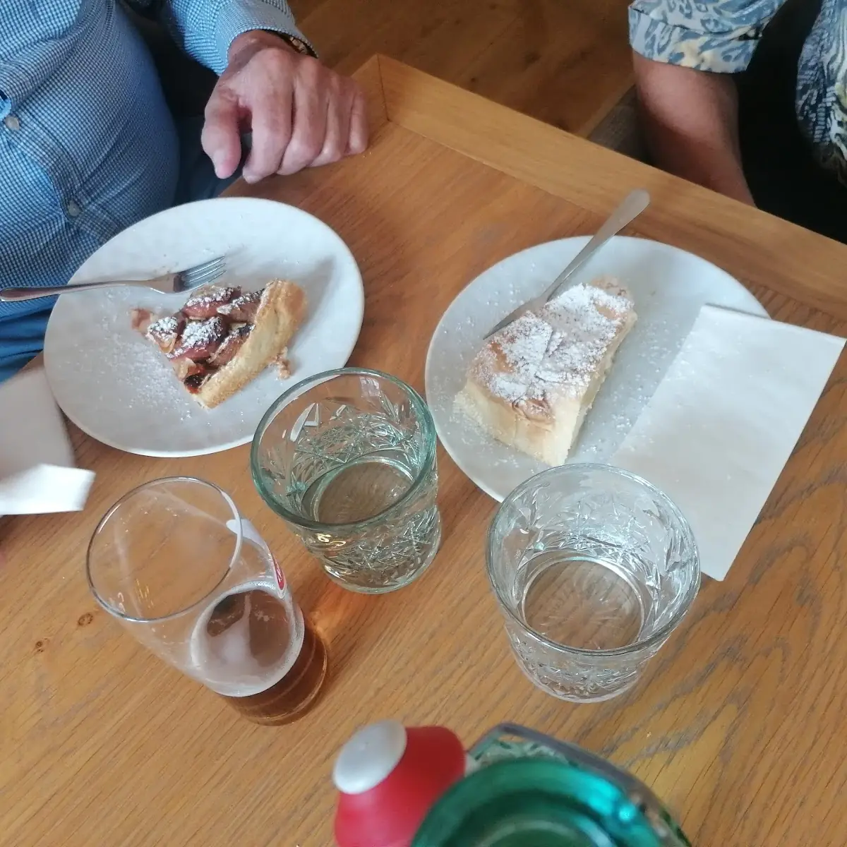 Rhabarber Und Topfenkuchen