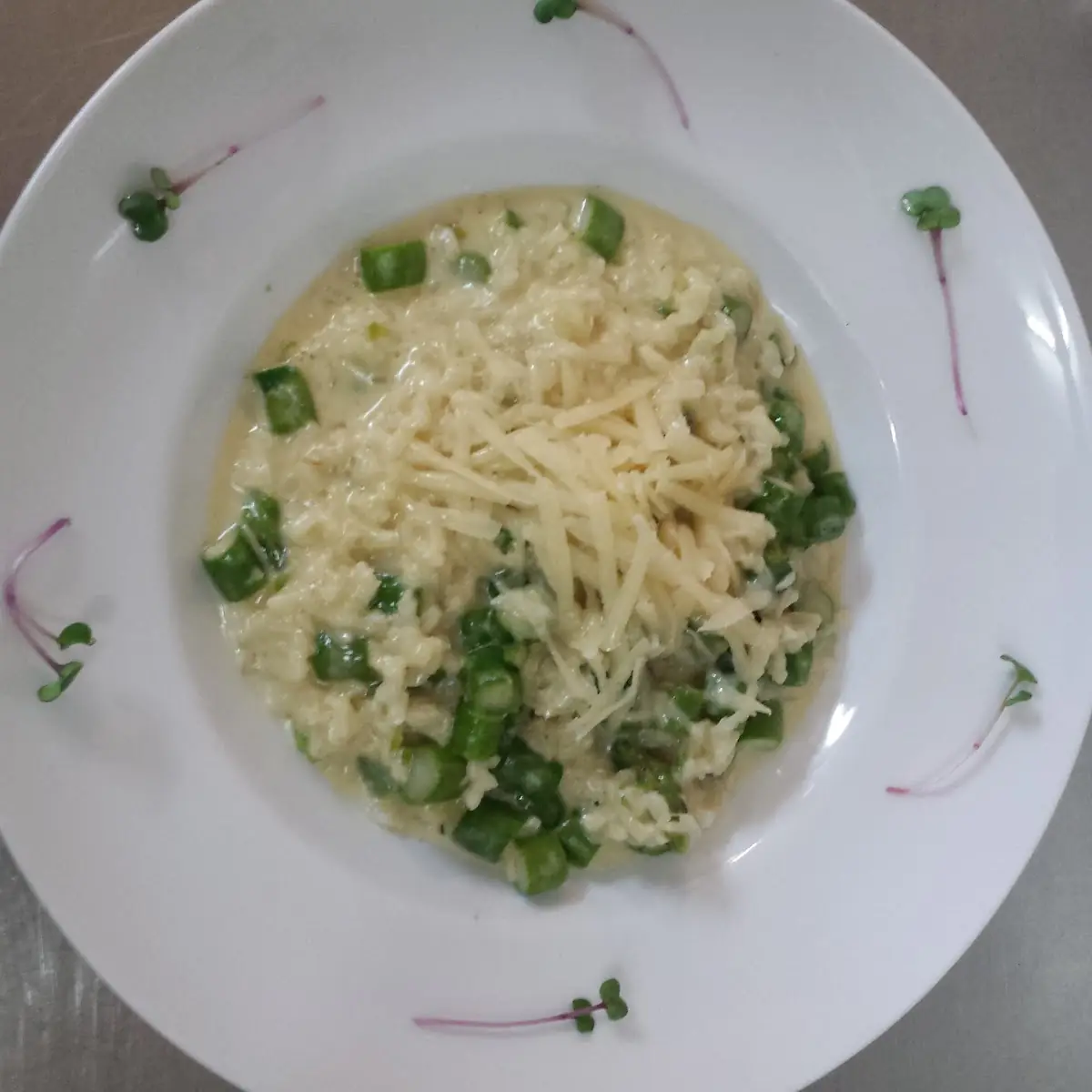 Spargelrisotto