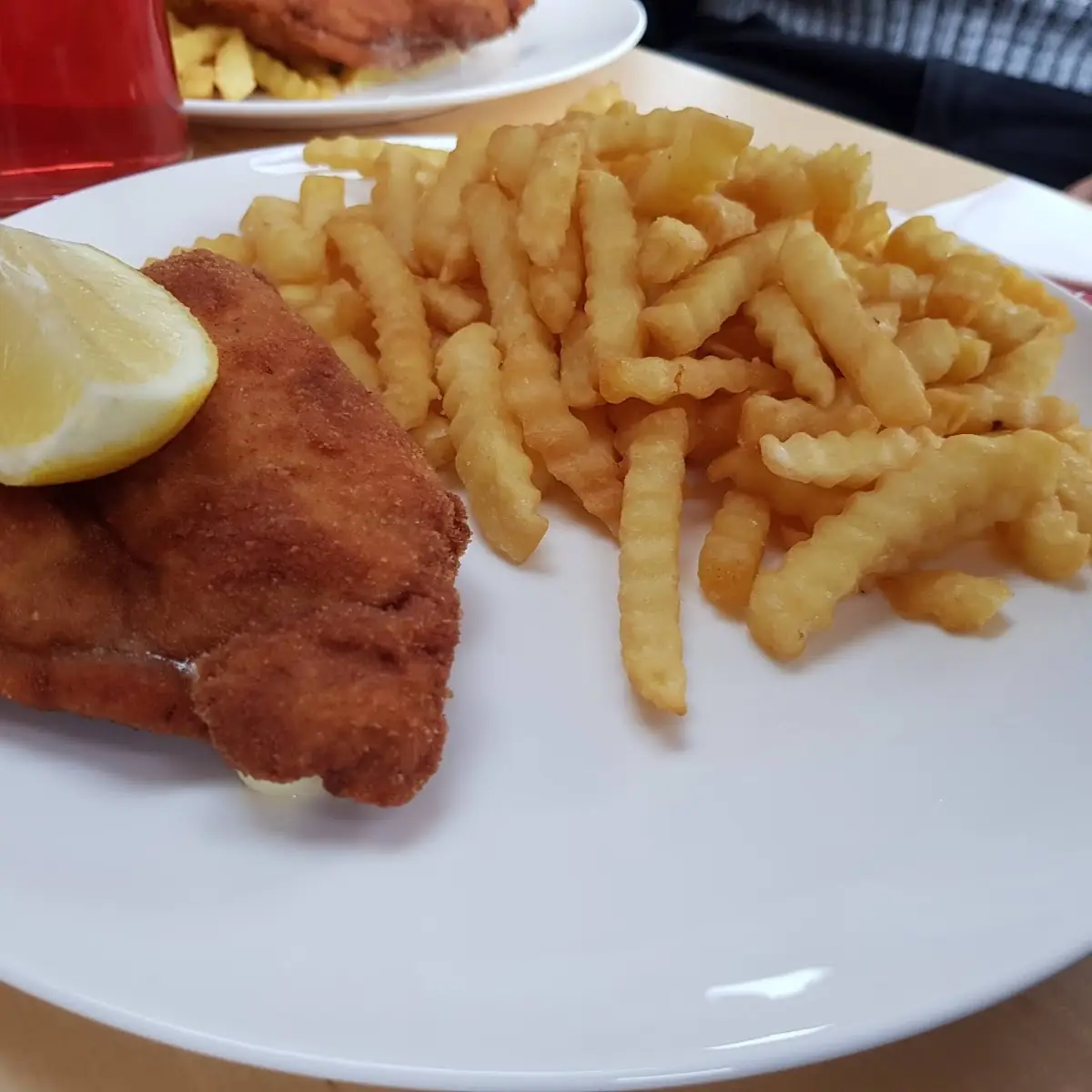 Schnitzel Mit Pommes