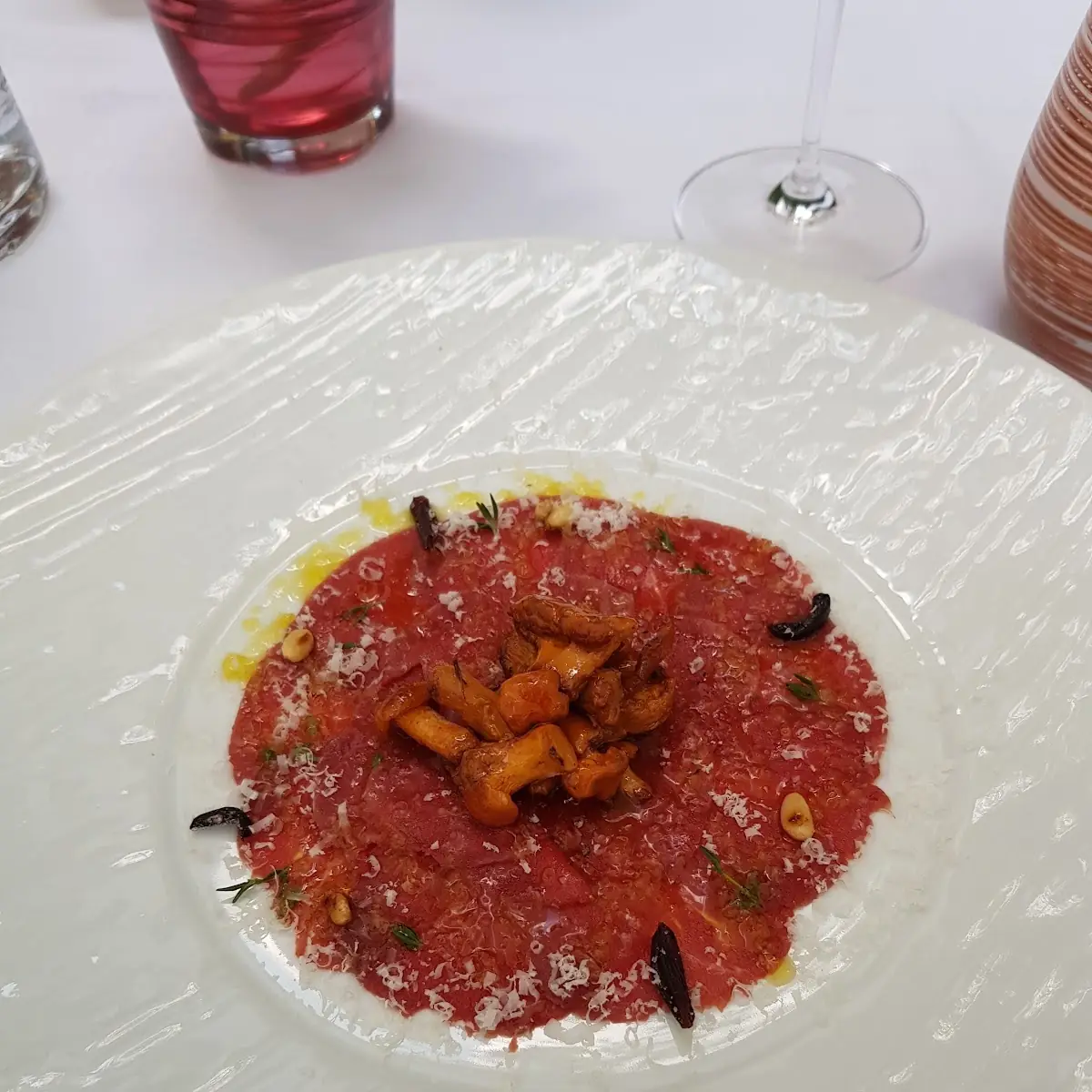 Schmaltier-carpaccio