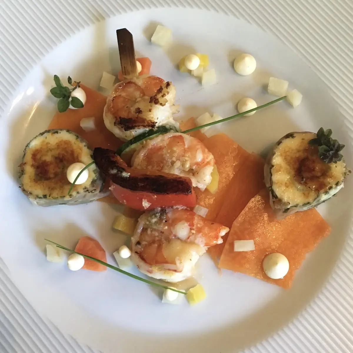 Kürbis Carpaccio