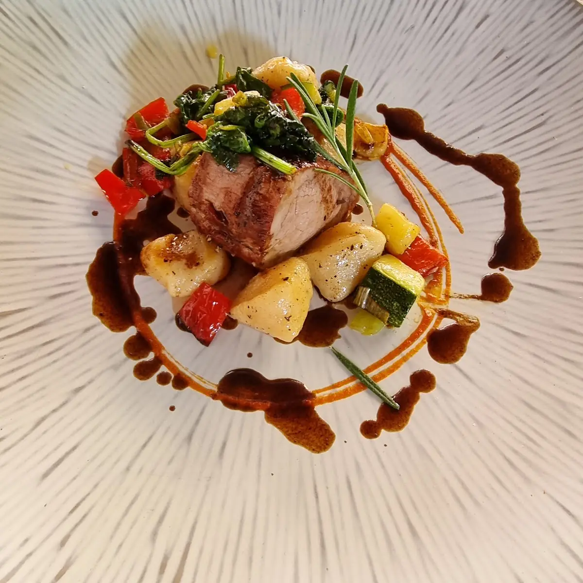 Lammfilet Mit Kartoffeln Und Gemüse