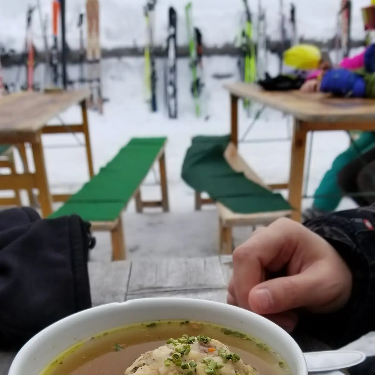 Speckknödelsuppe
