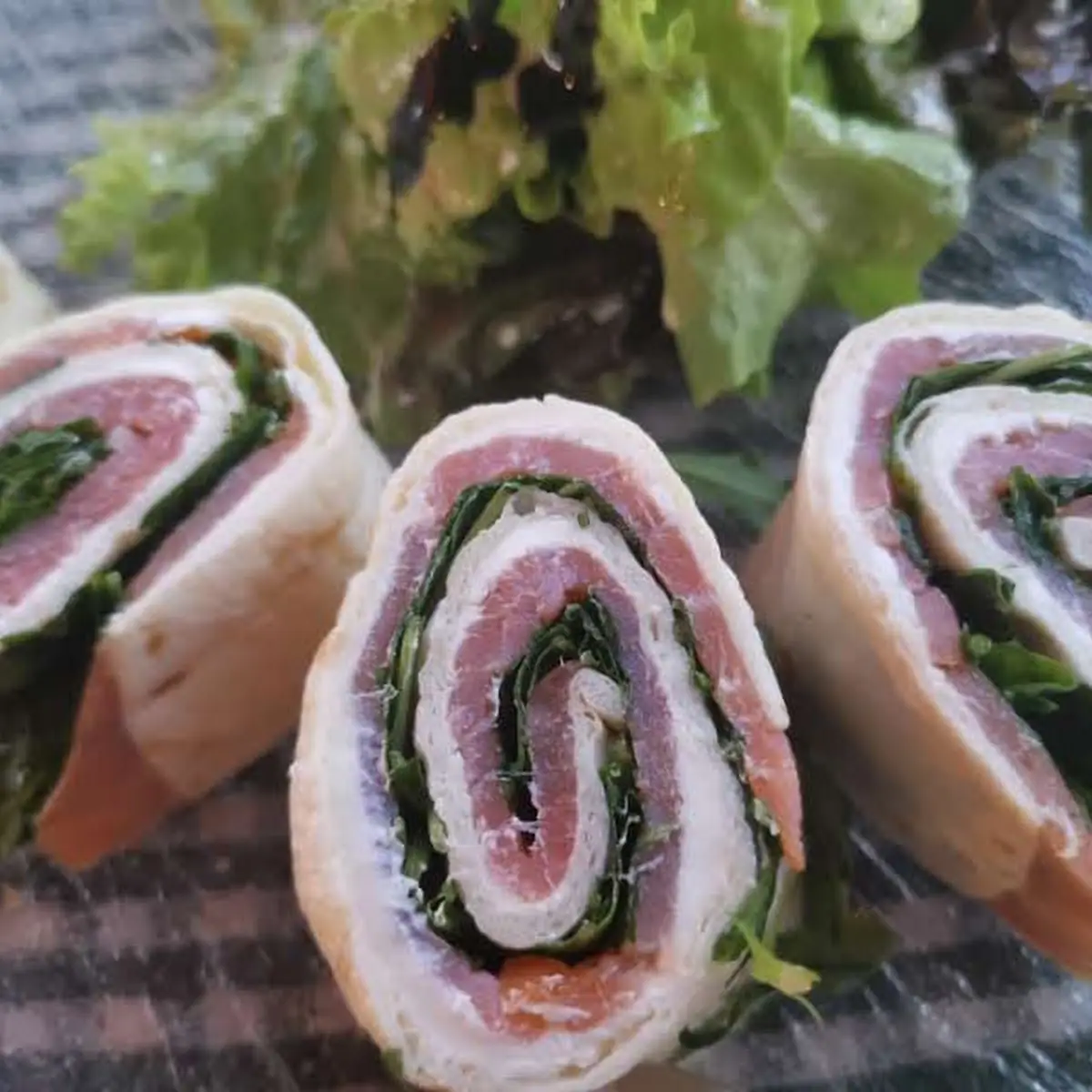Lachs Wraps