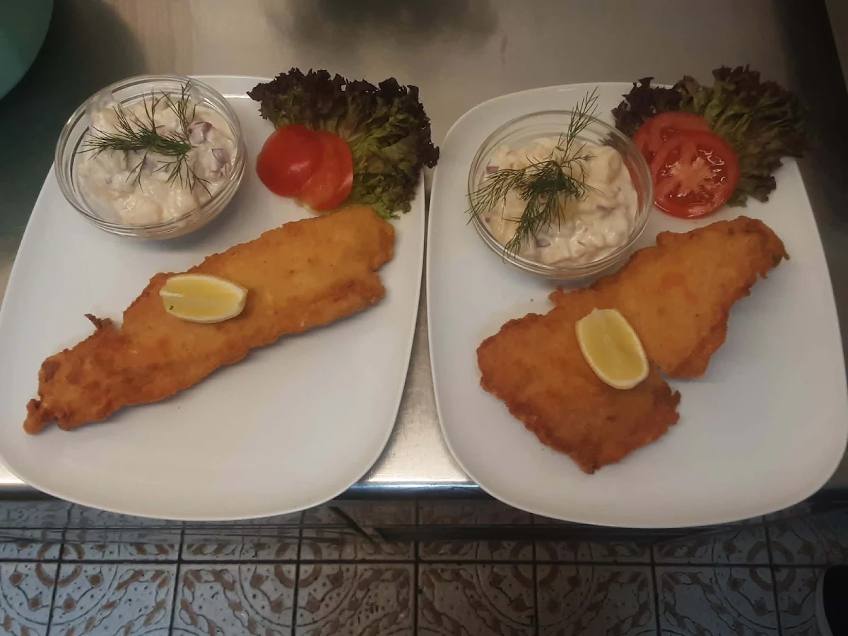 Gebackenes Kabeljaufilet