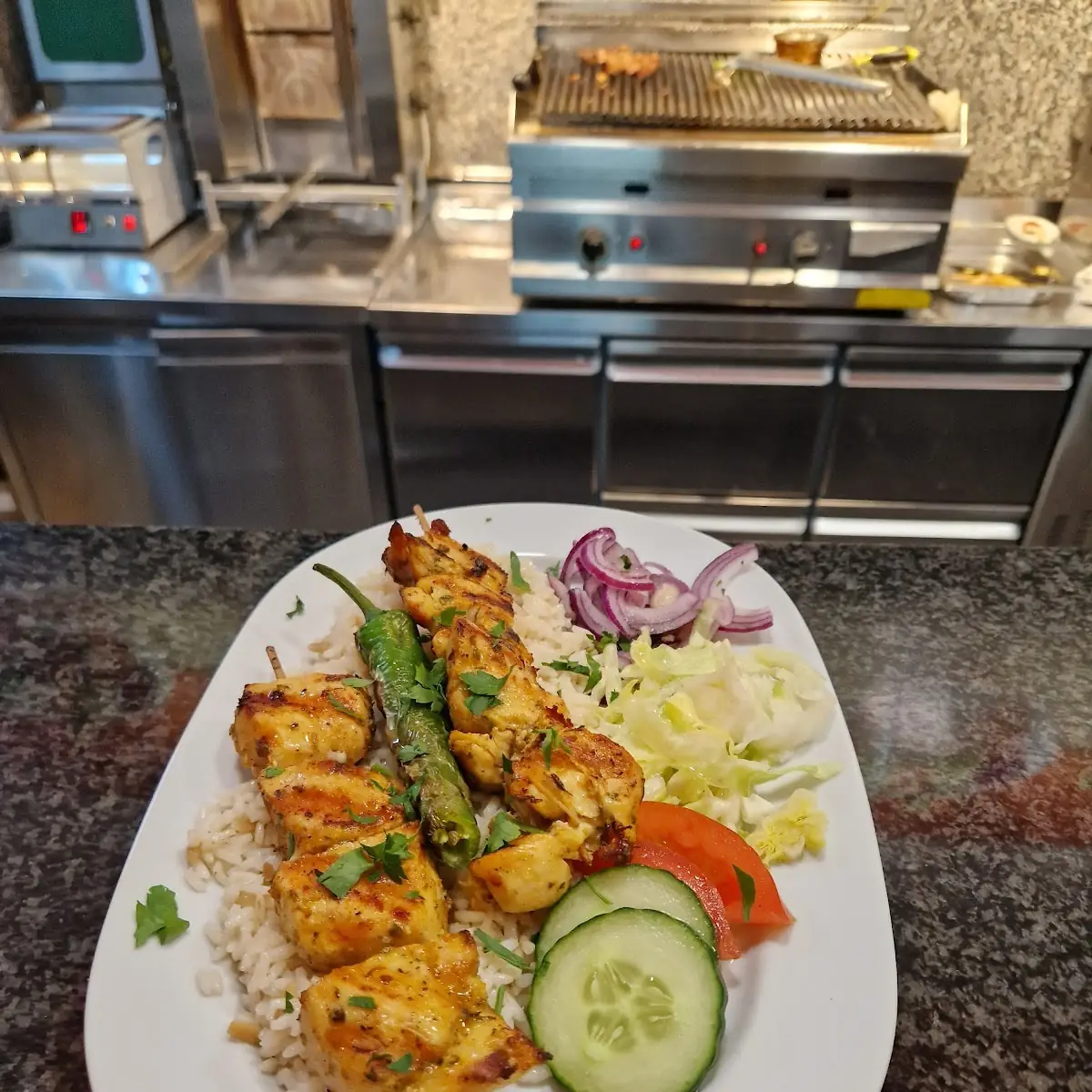 Hühnerspieß Chickenskewer