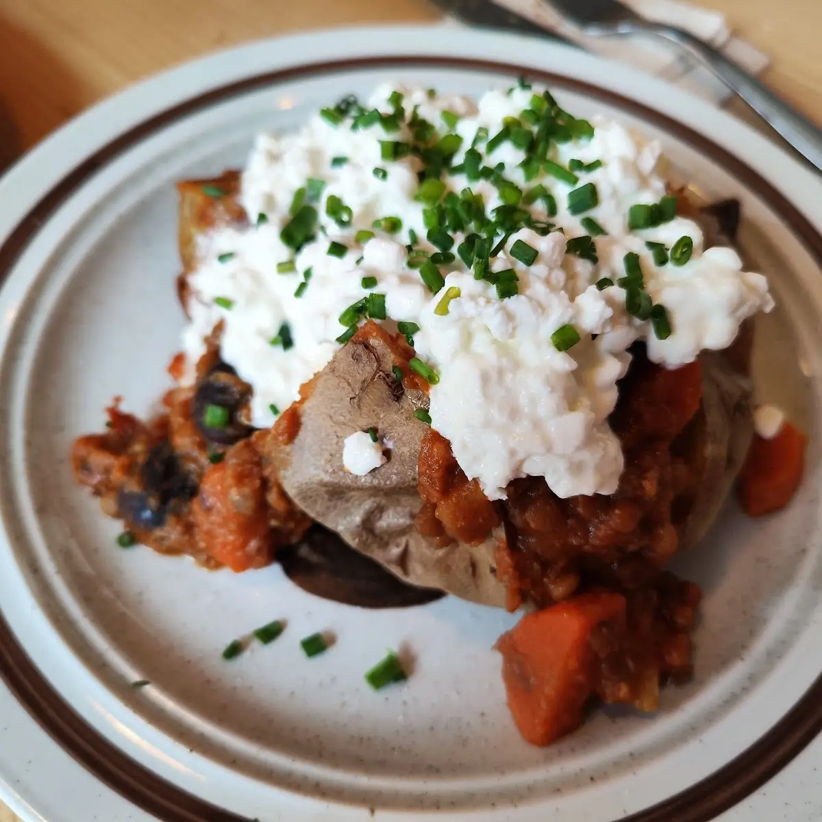 Kartoffel Mit Füllung