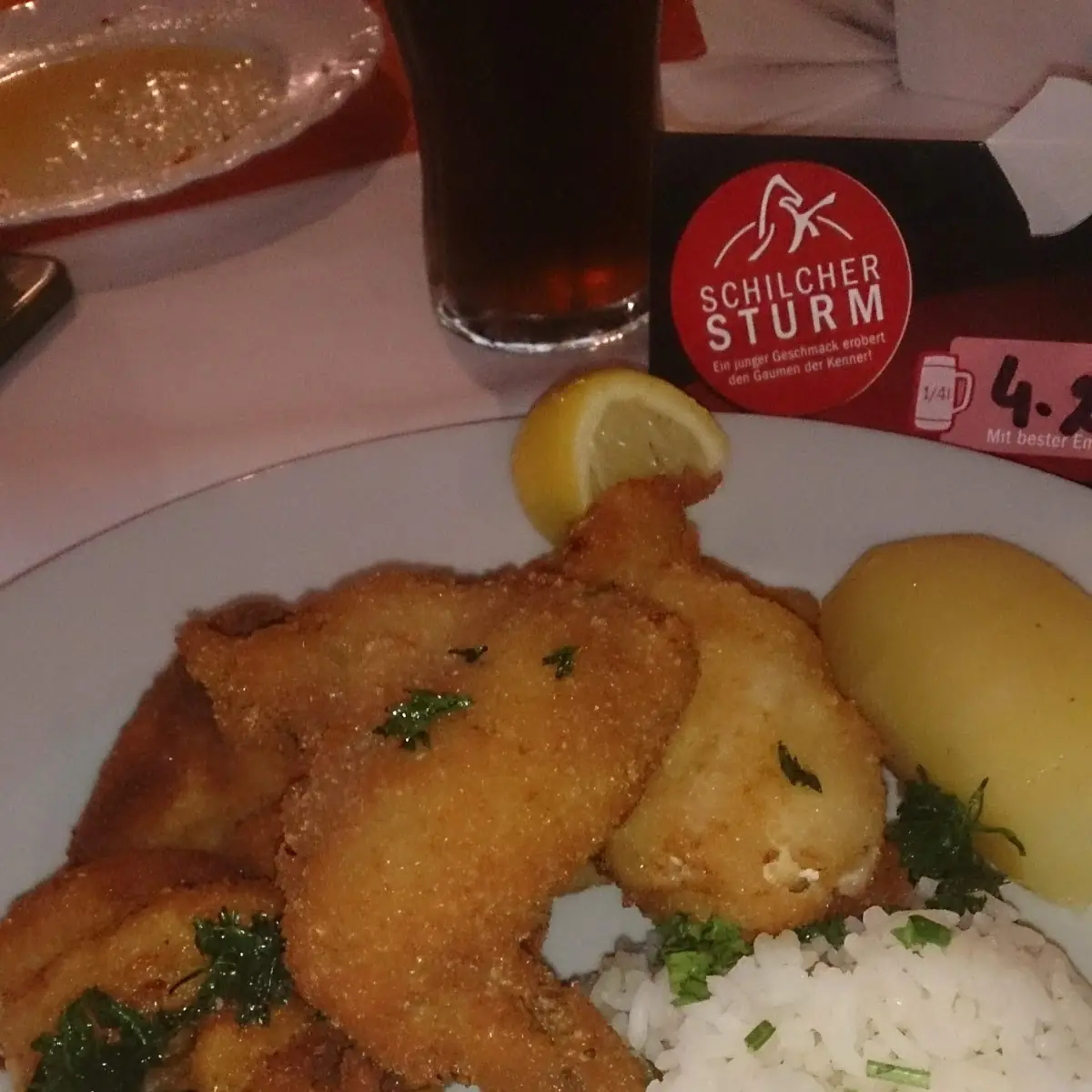 Backhendl Mit Beilagen
