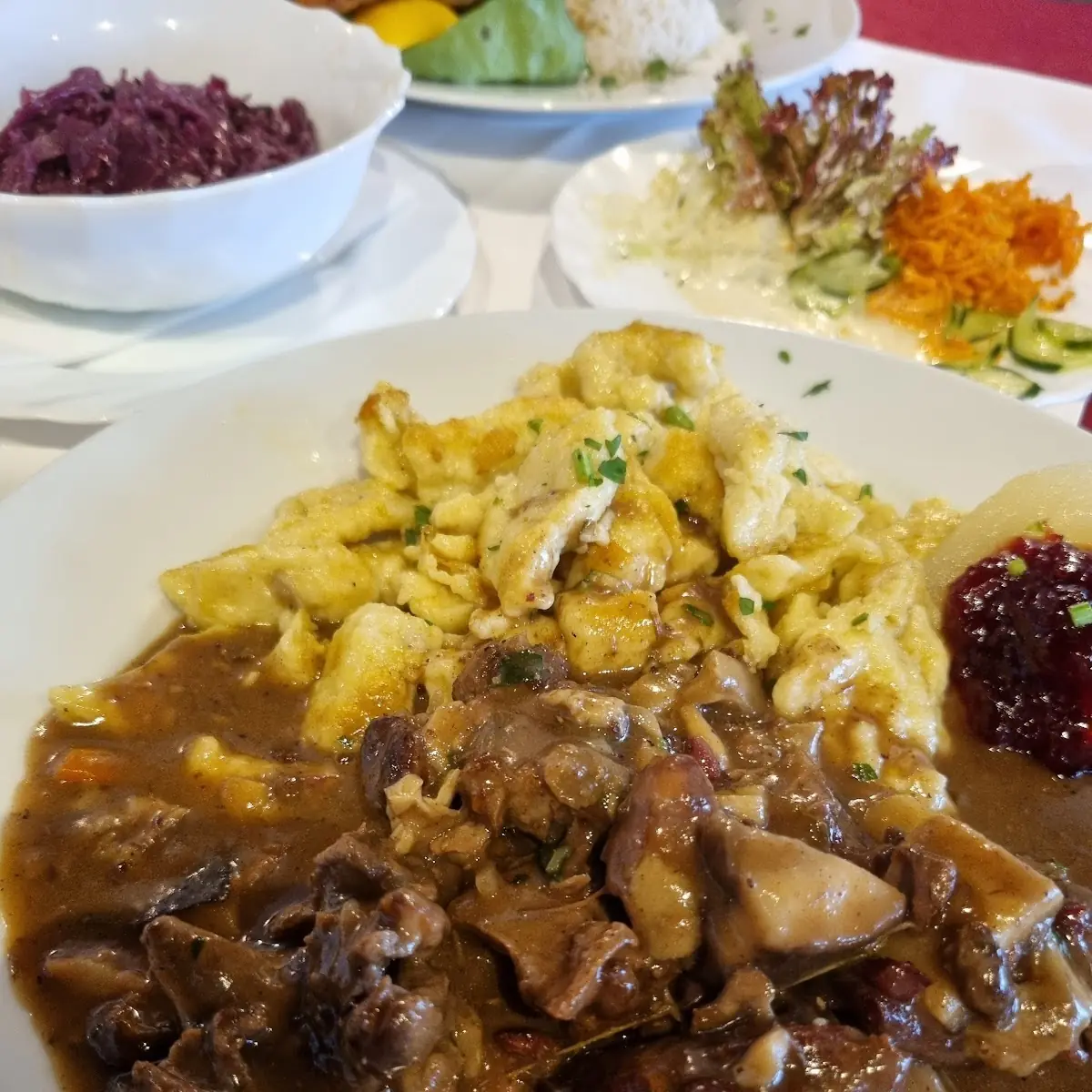 Hirschbraten