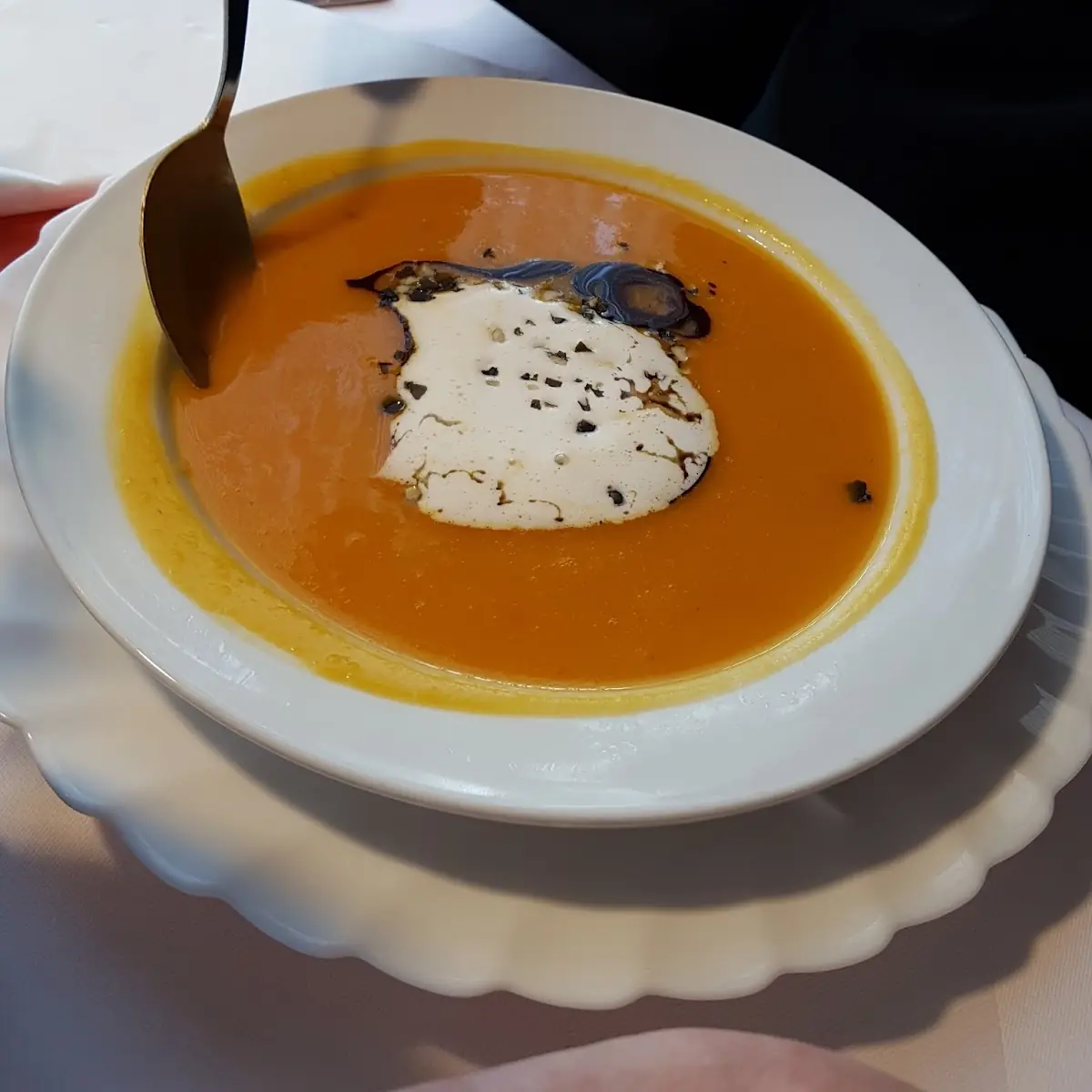 Kürbiscremesuppe