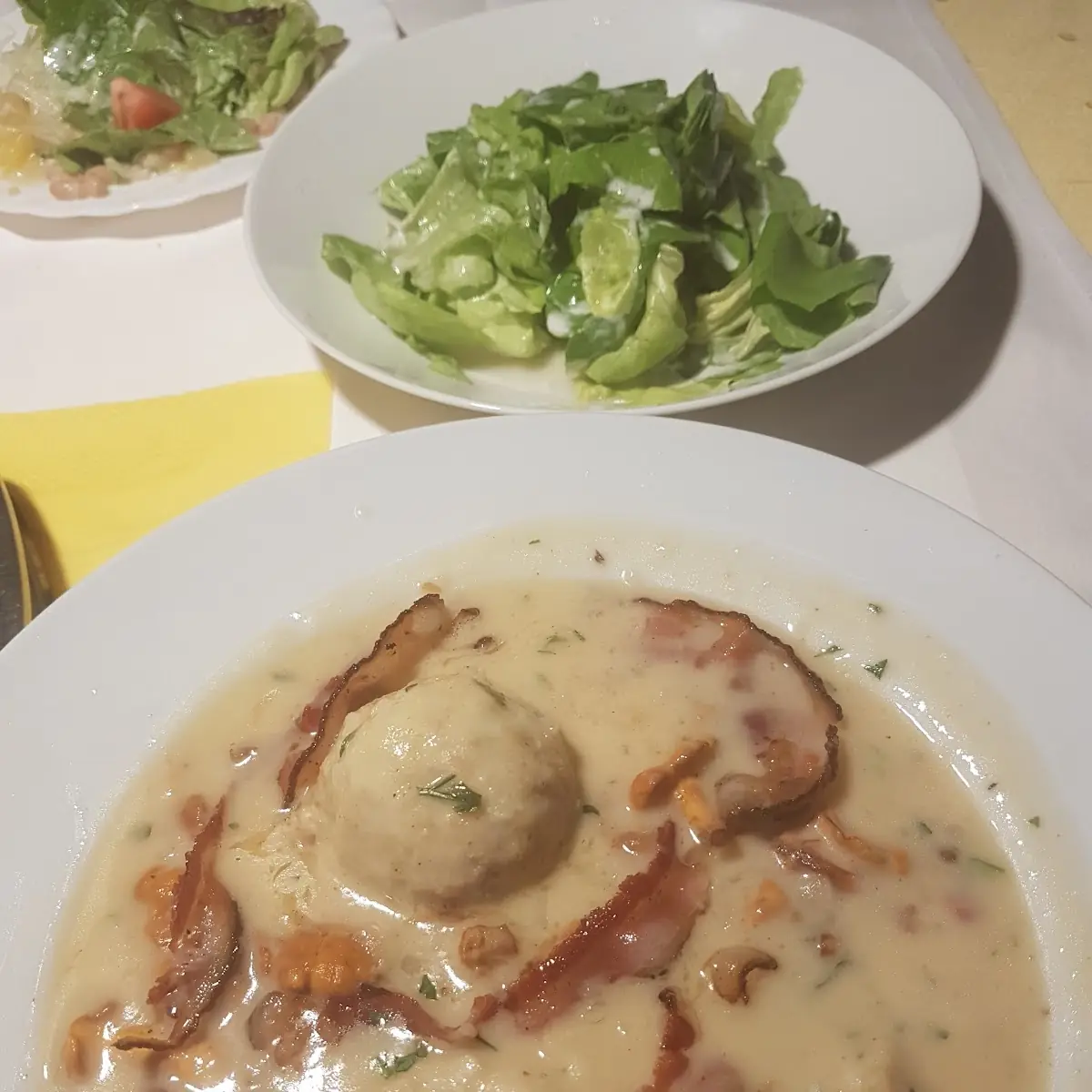 Semmelknödel Mit Eierschwammerl