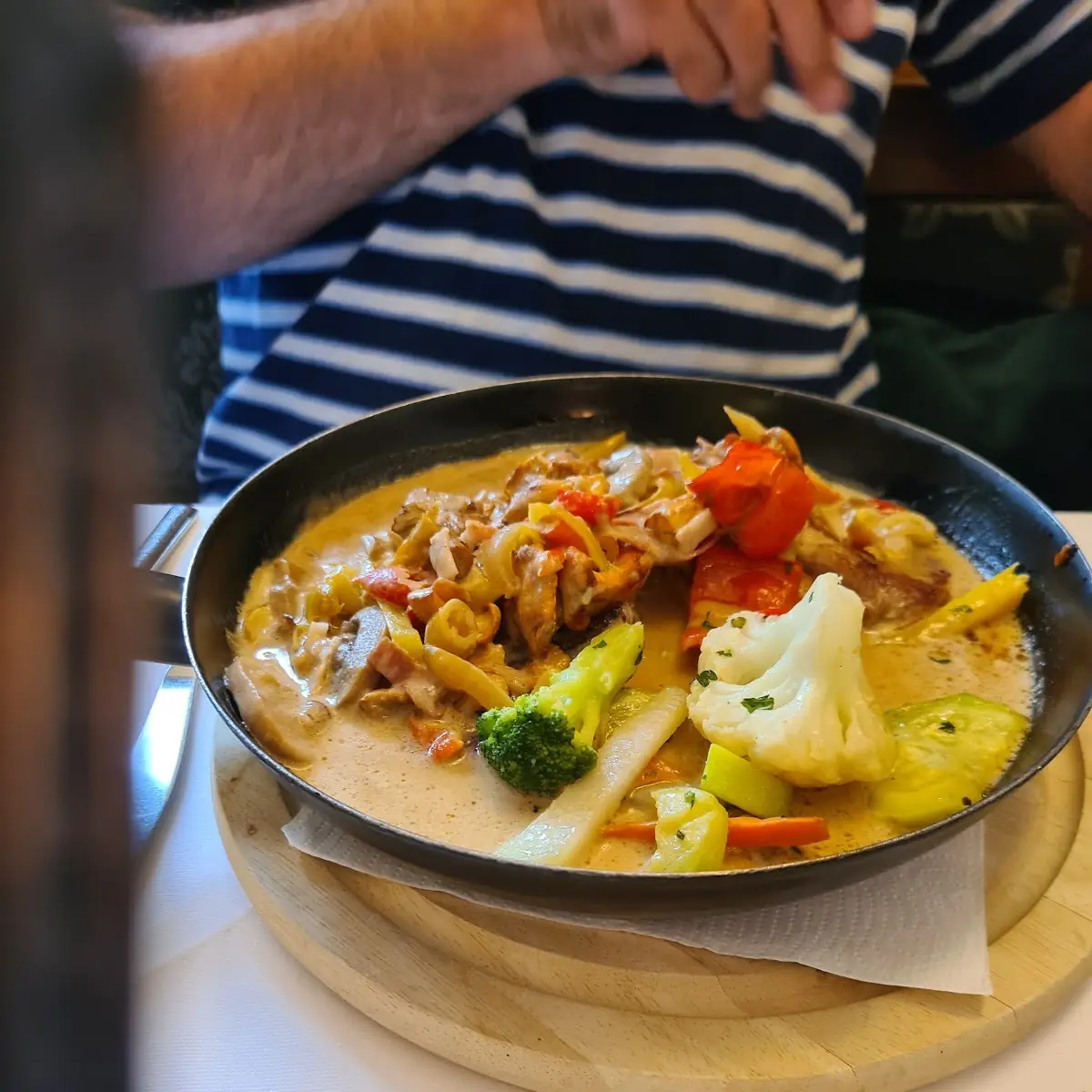 Bürgerpfandl Mit Schwammerlsauce