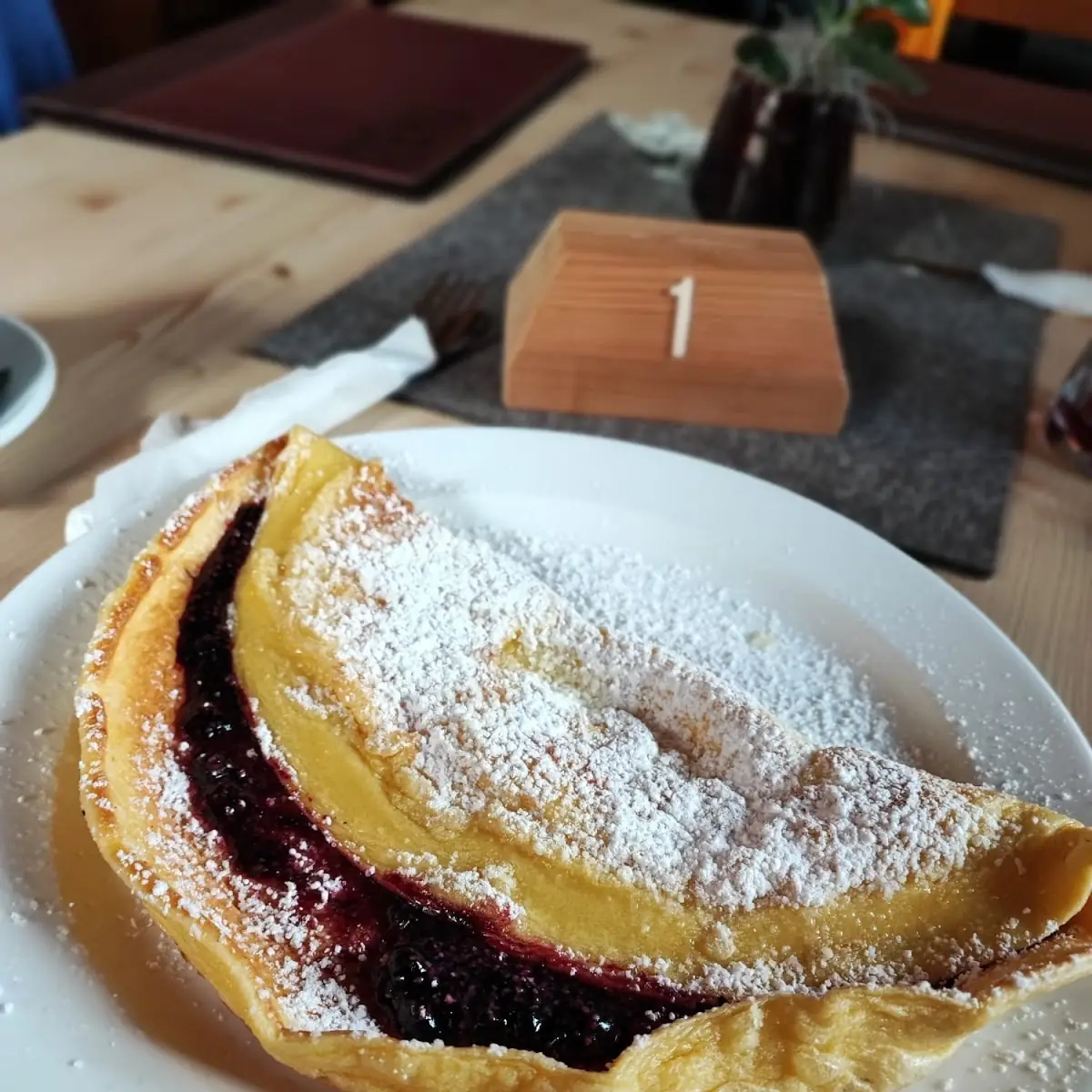 Heidelbeer Omelette