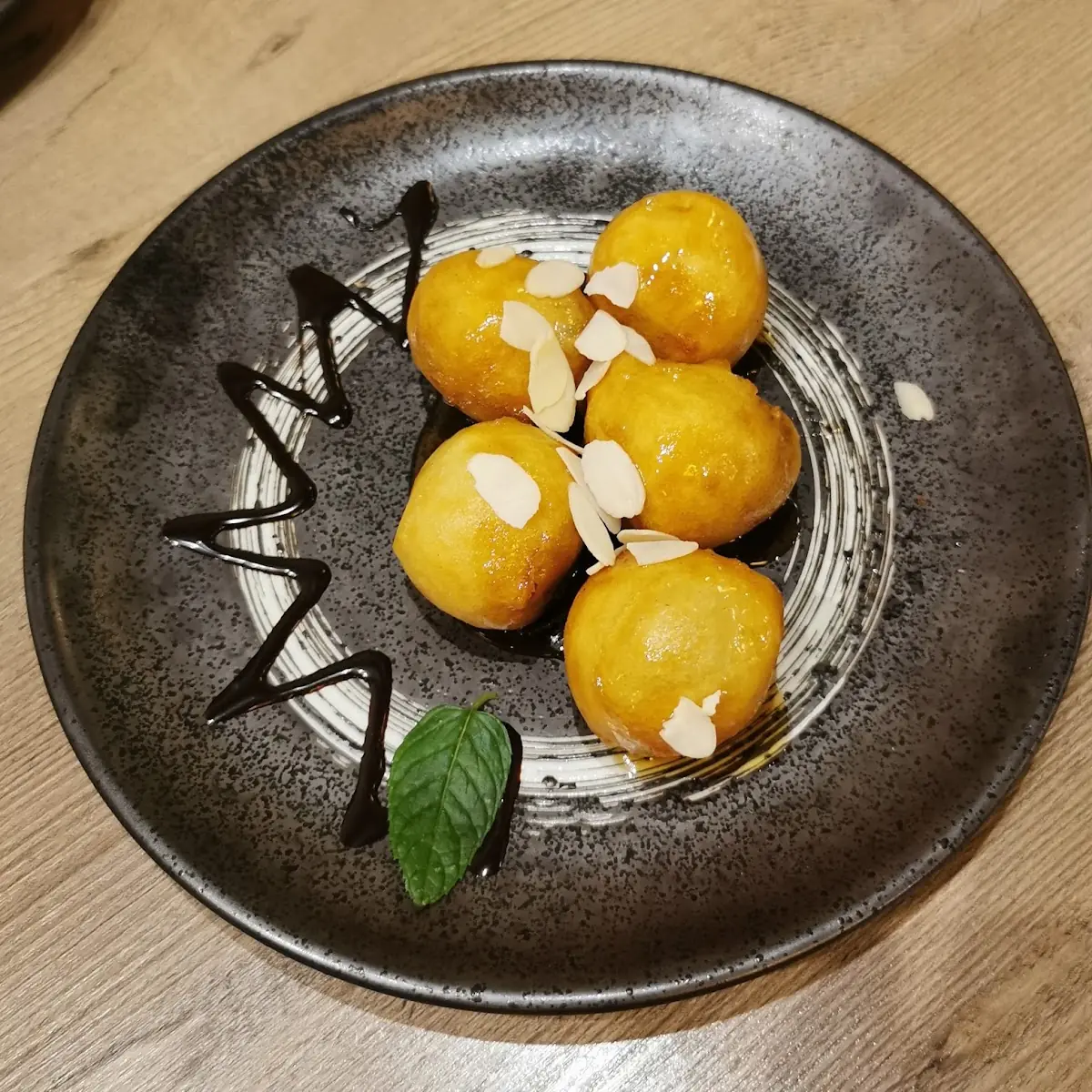 Gebackene Banane Mit Honig