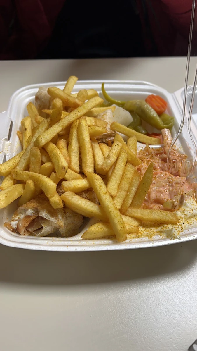 Pommes Teller