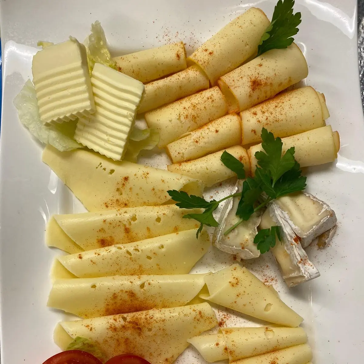 Gemischte Käseplatte