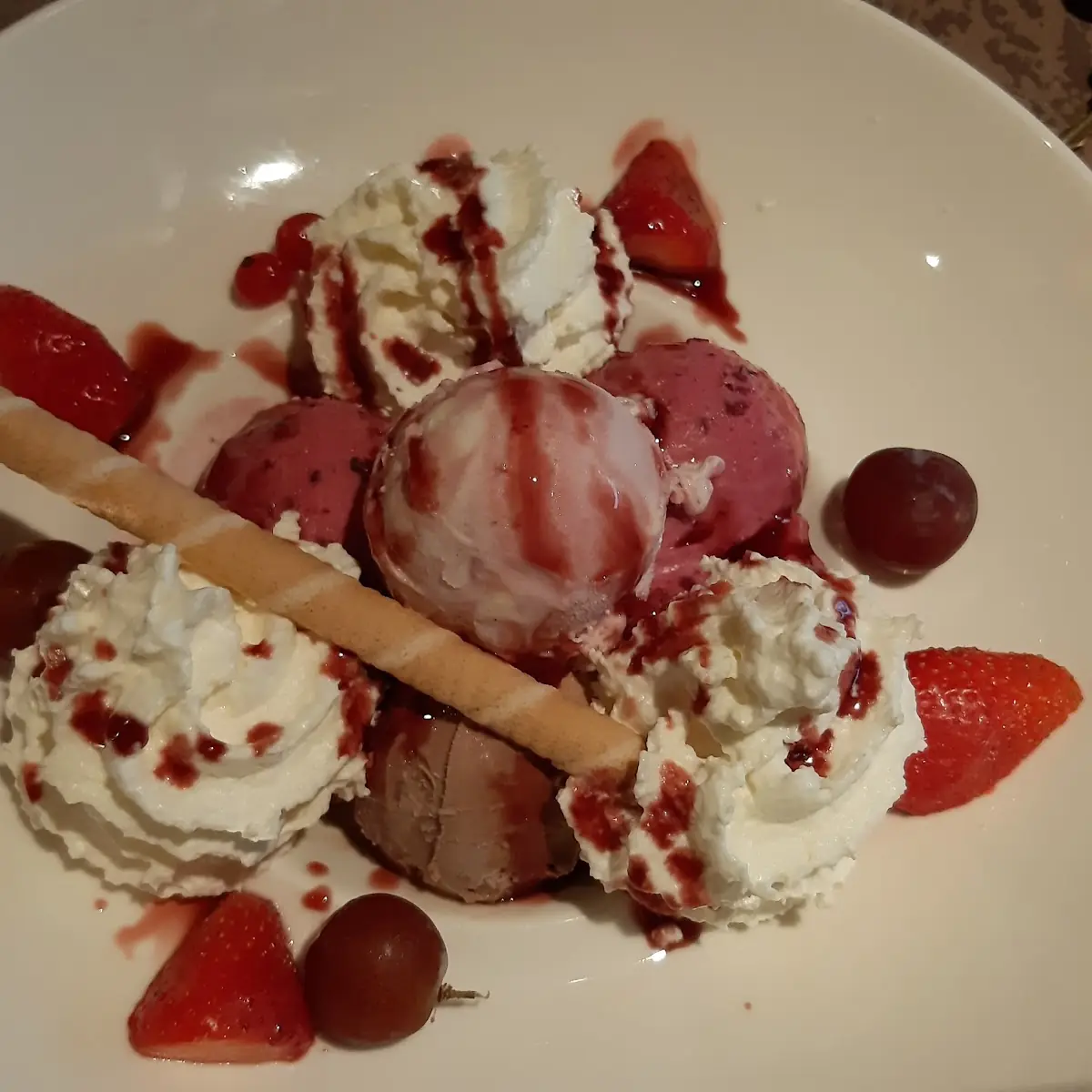 Eis Mit Früchten Einfach Herrlich