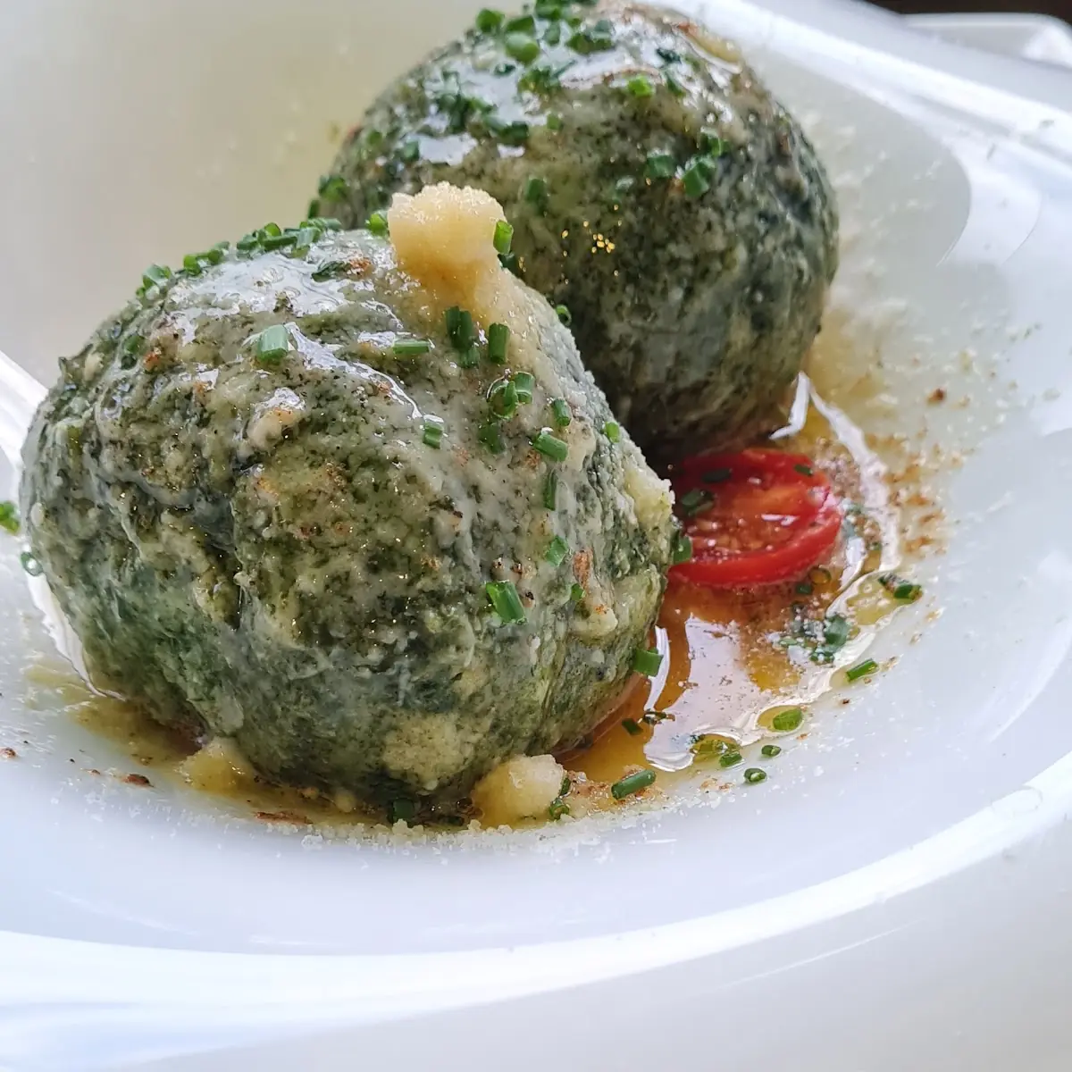 Spinatknödel