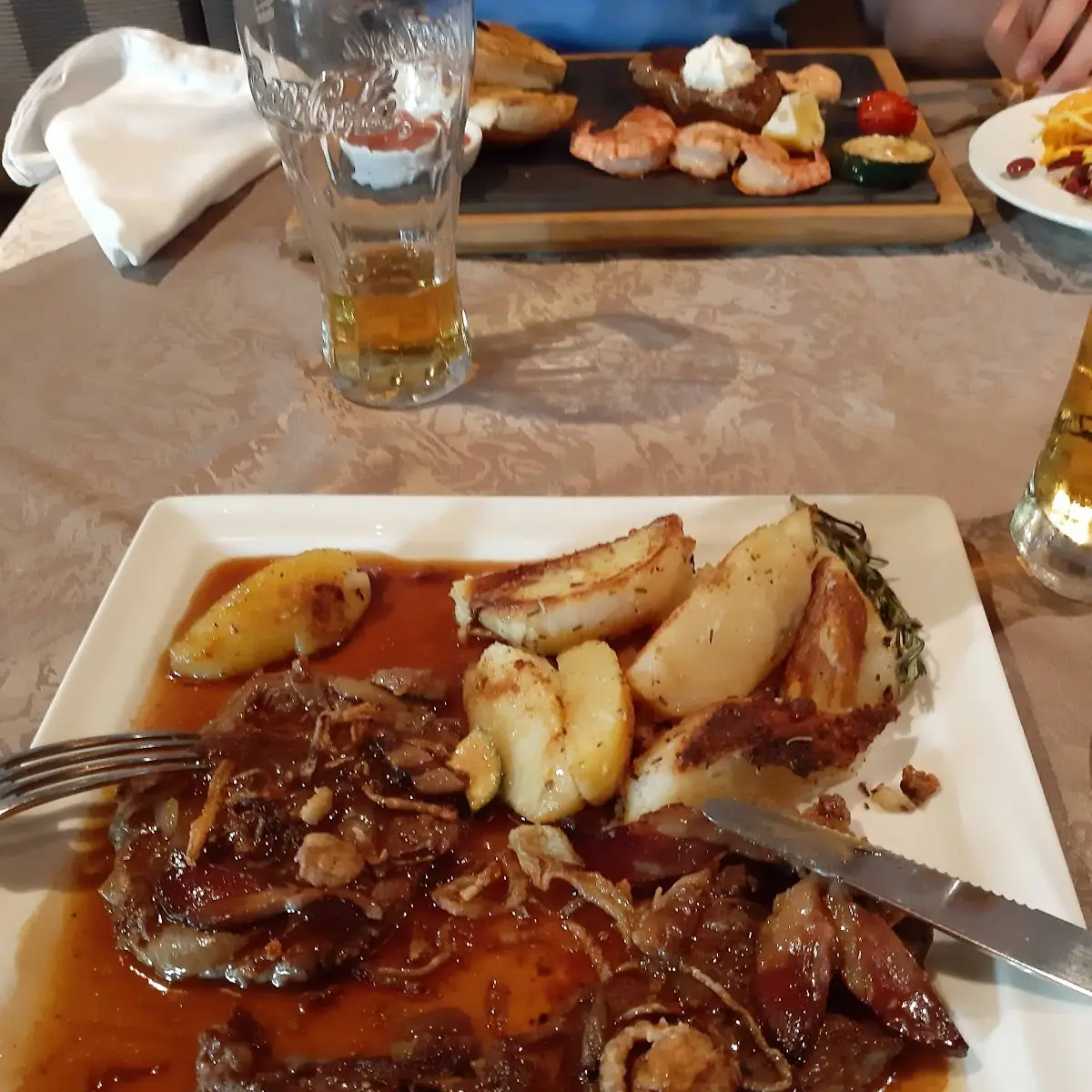 Zwiebelrostbraten