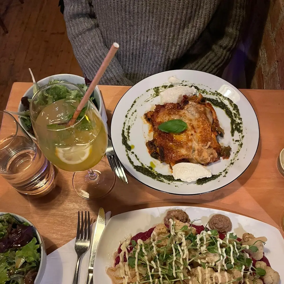 Spinat Lasagne
