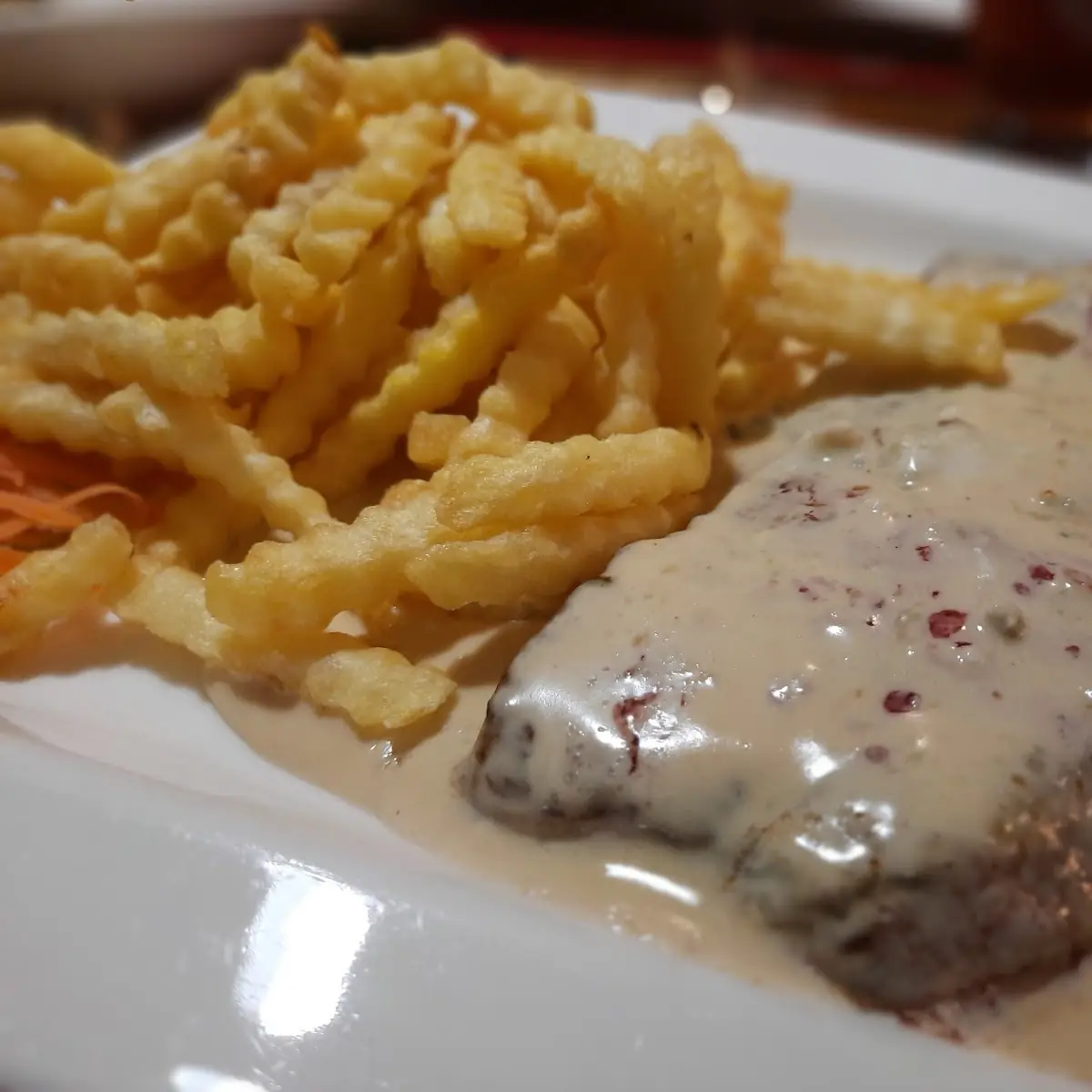 Beefsteak Mit Gordonzola Sauce