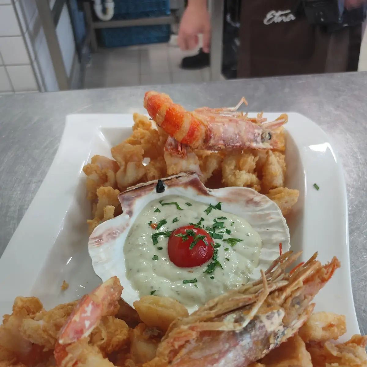 Calamari Und Gamberi Fritti