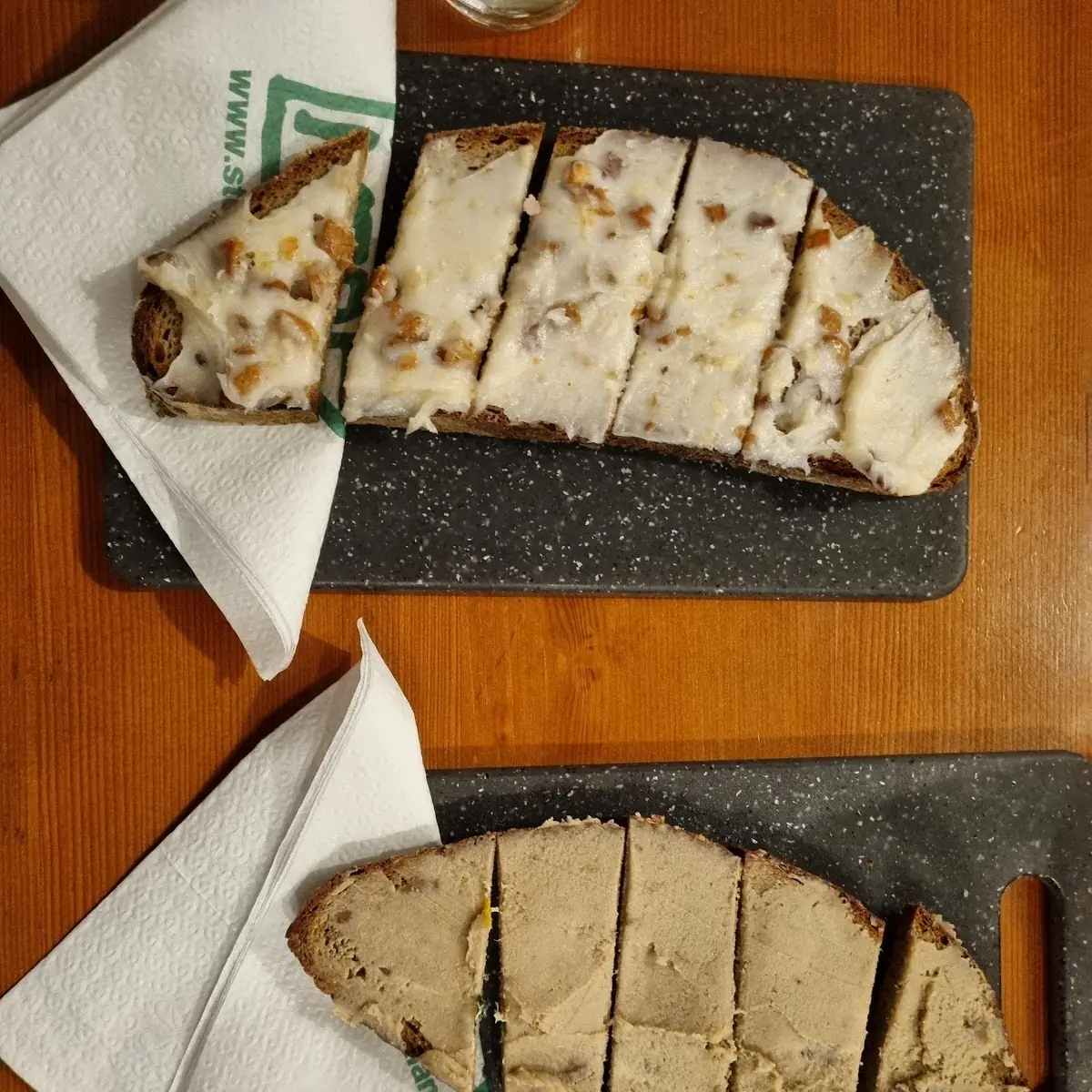 Grammelschmalzbrot Sardellenbrot