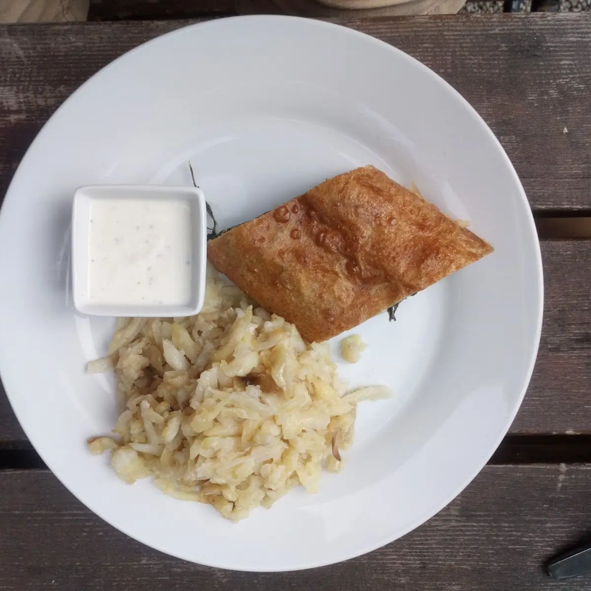 Spinatstrudel