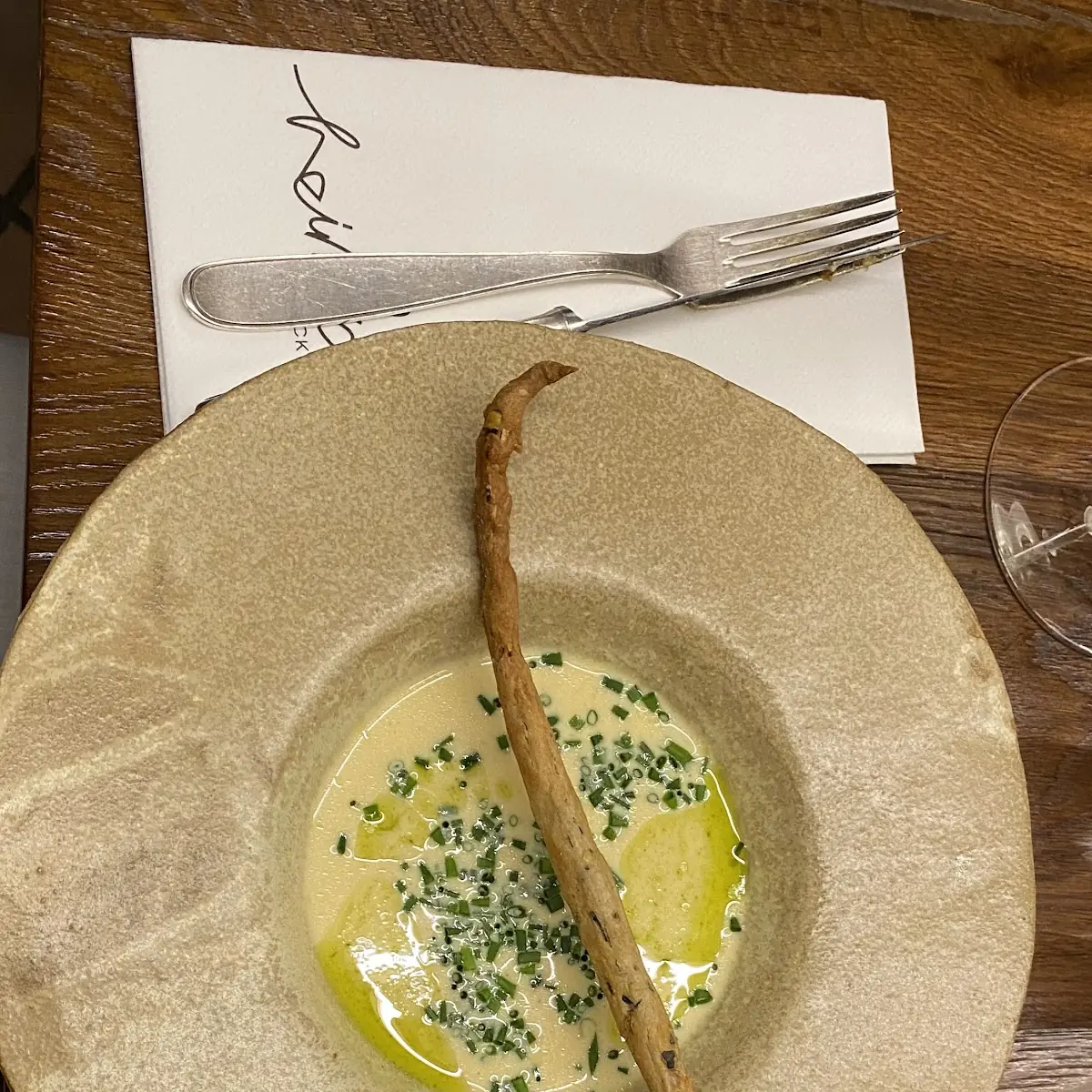Bergkäse Rahmsuppe Mit Knusperbrot