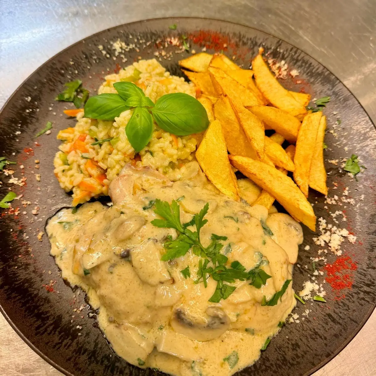Hühnerfilet Mit Gorgonzolasauce A C G