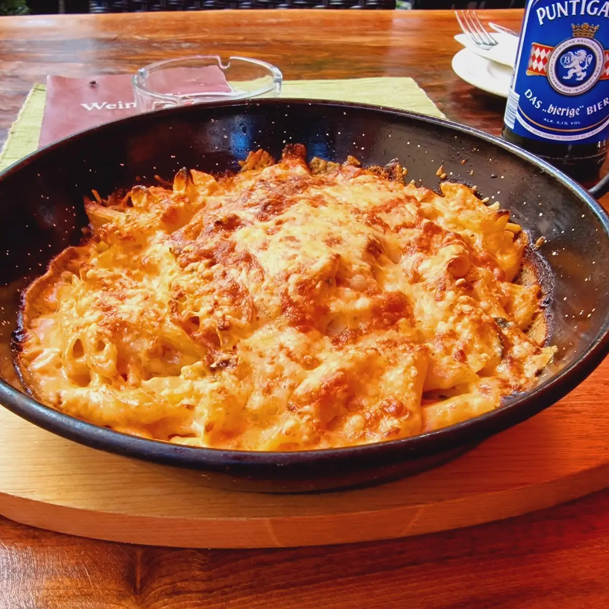 Maccaroni Überbacken