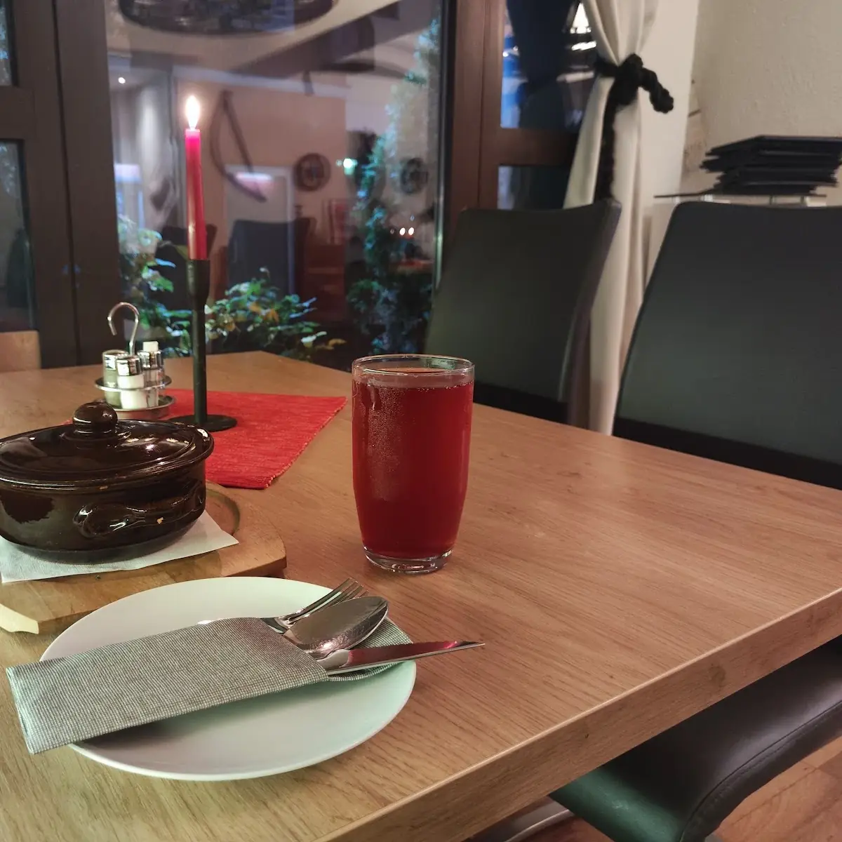 Topf Mit Gemüsecremesuppe