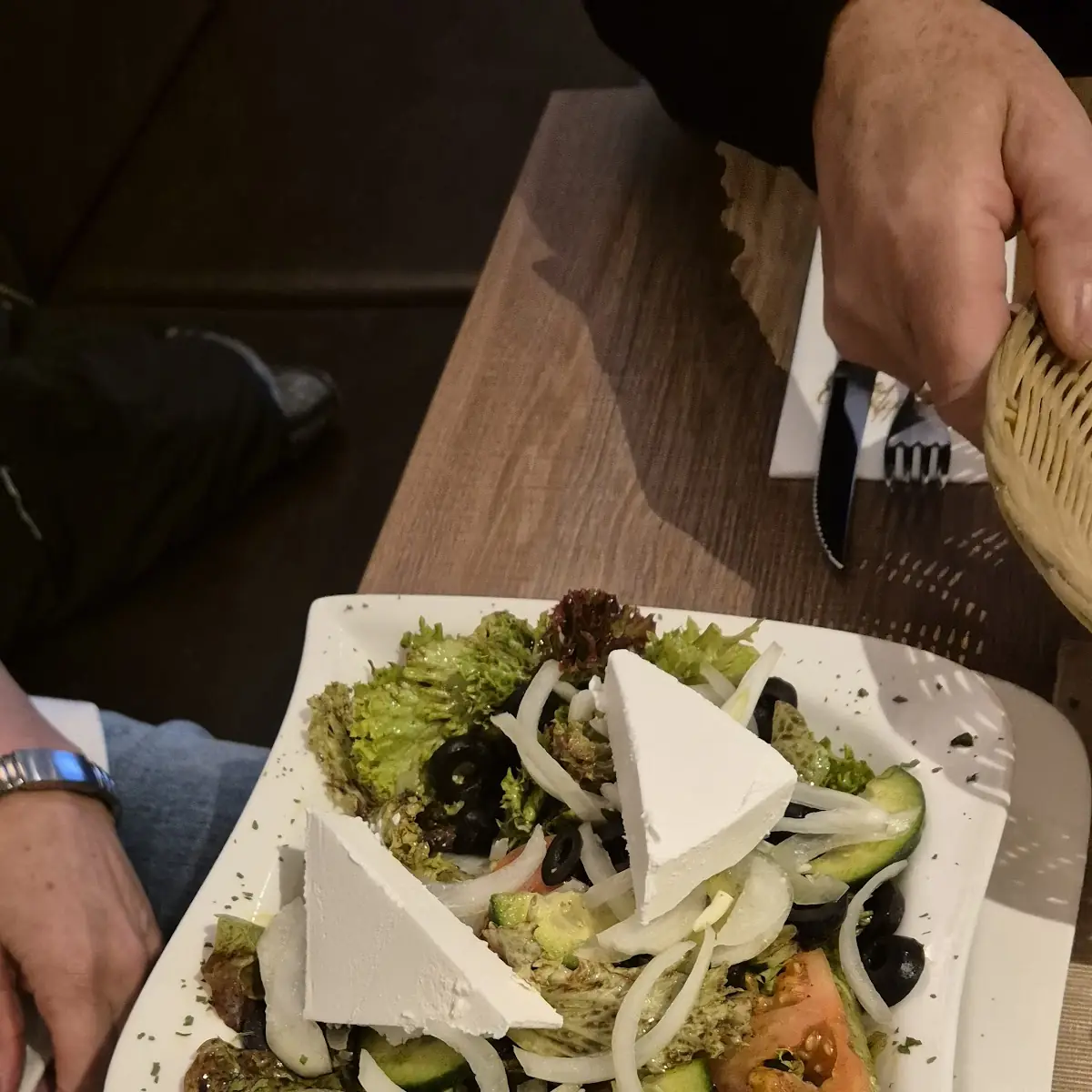 Griechischer Salat Mit Kernöl