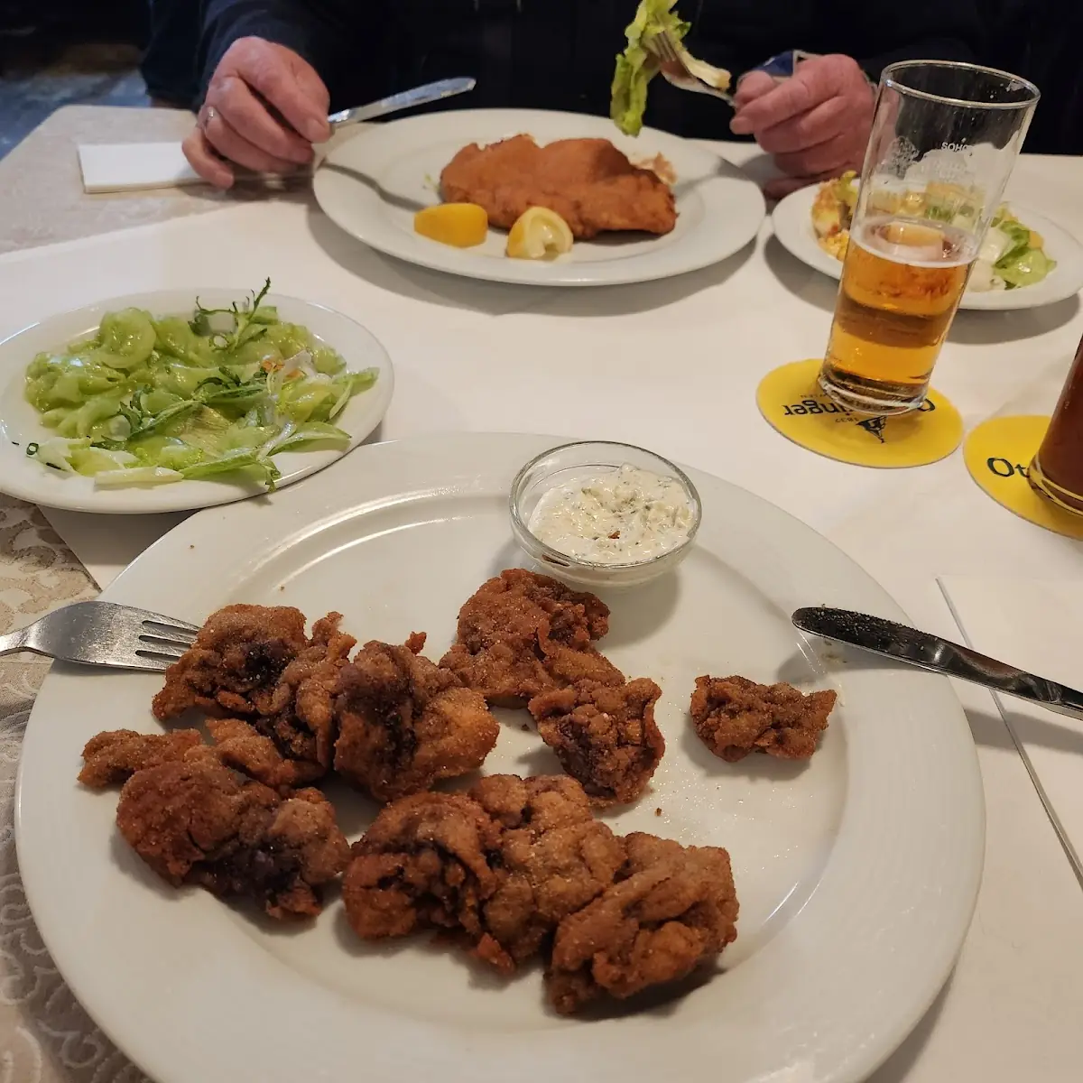 Gebackene Hühnerleber
