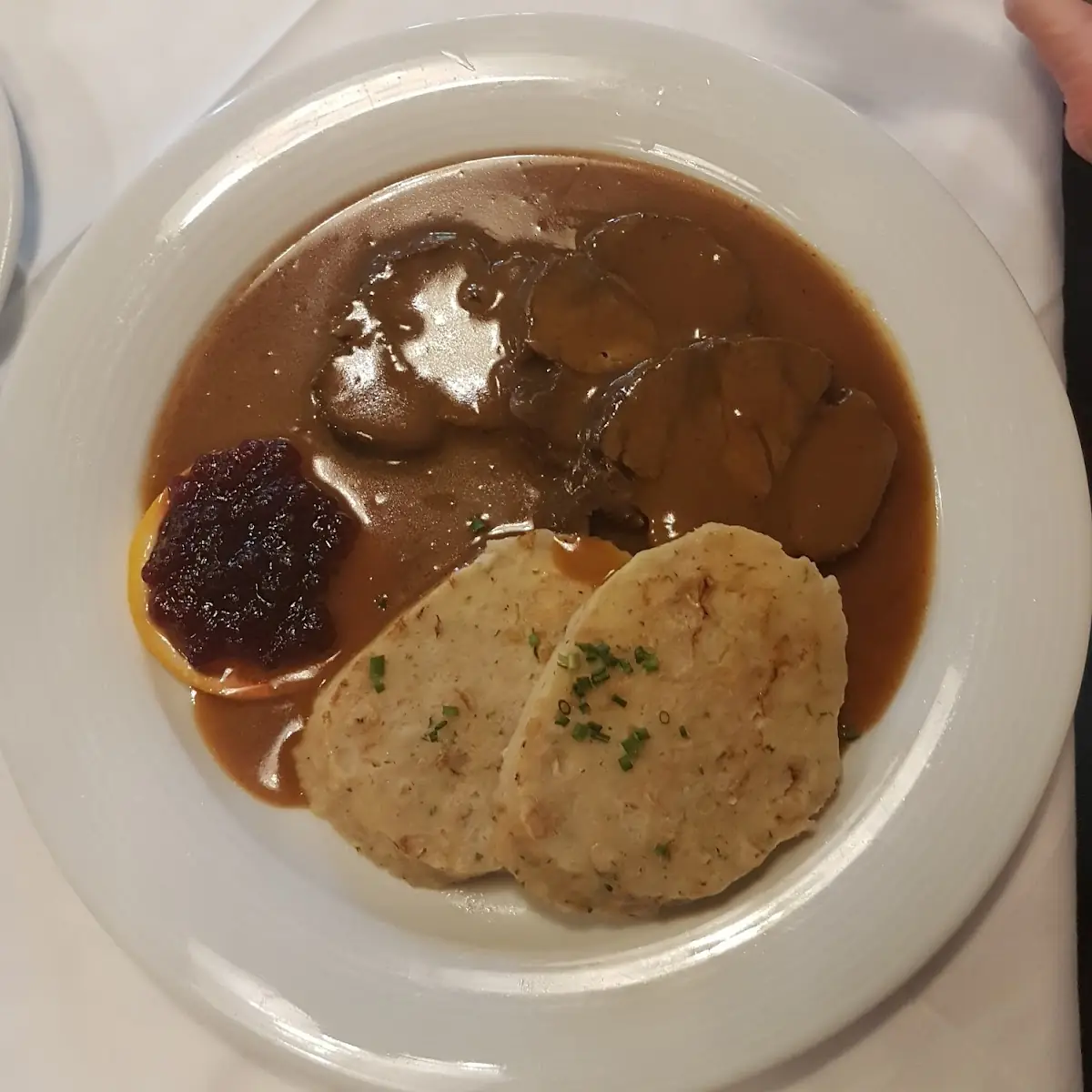 Hirschbraten