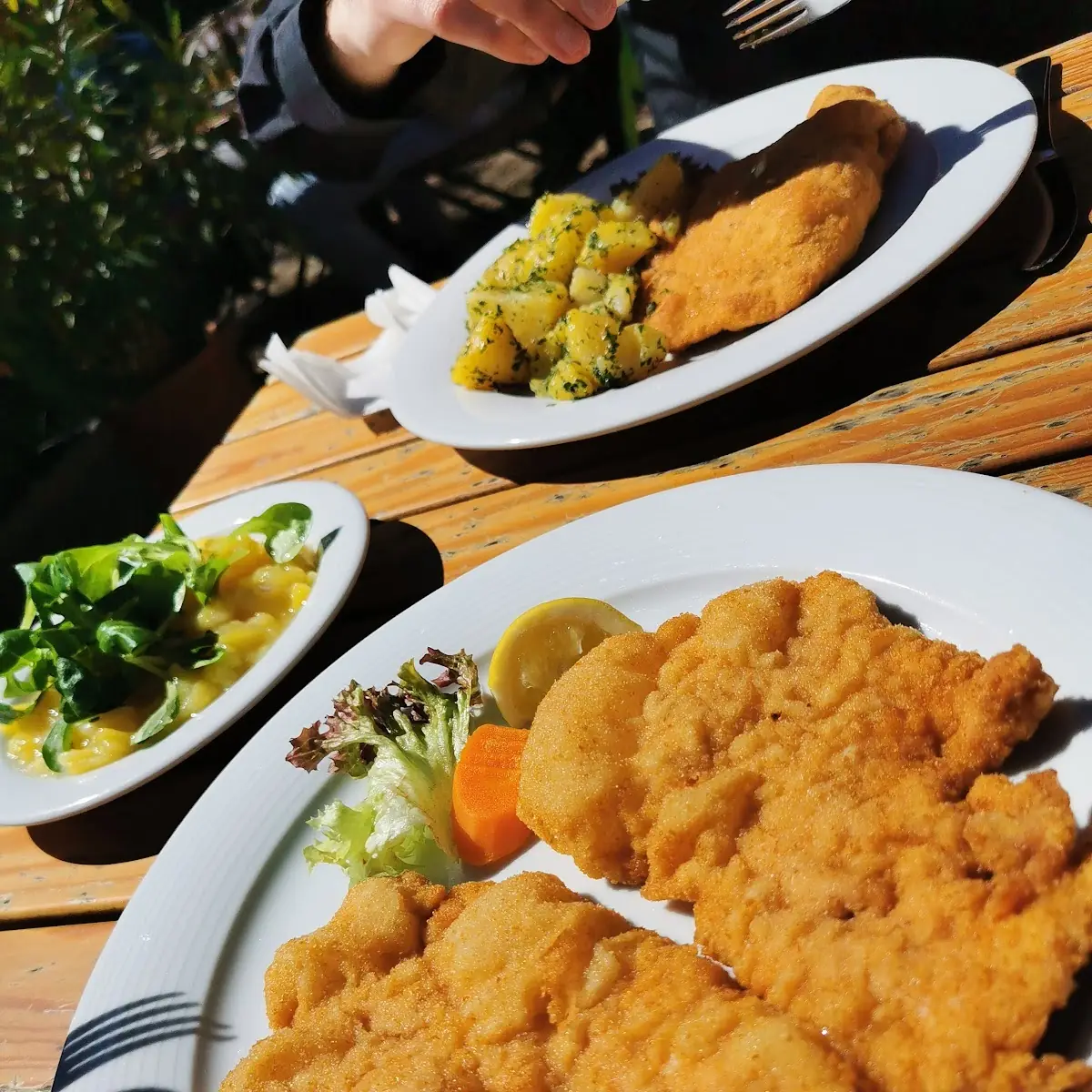 Wiener Schnitzel Mit Pommes