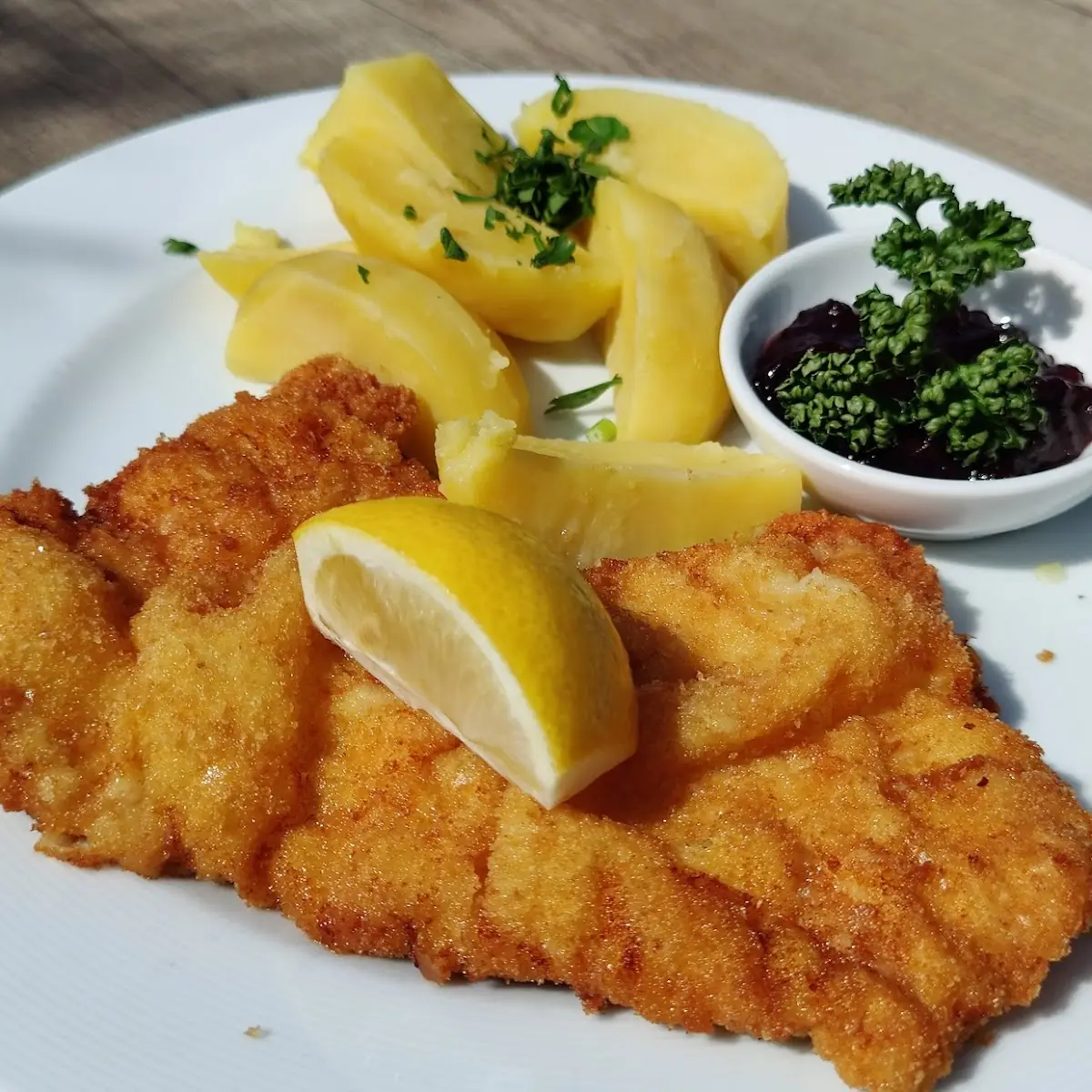 Schweineschnitzel Gebacken