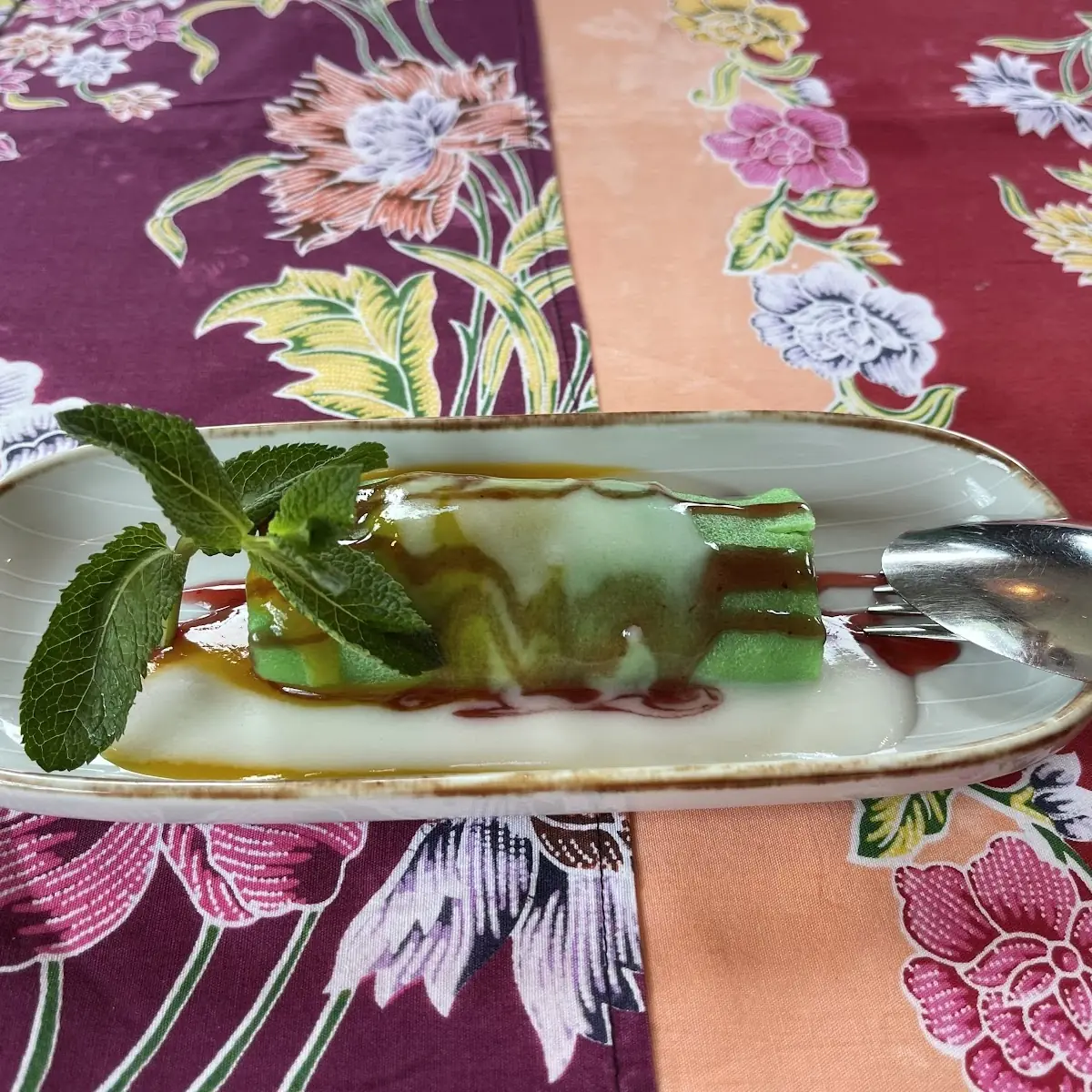 Banane Im Minzblatt