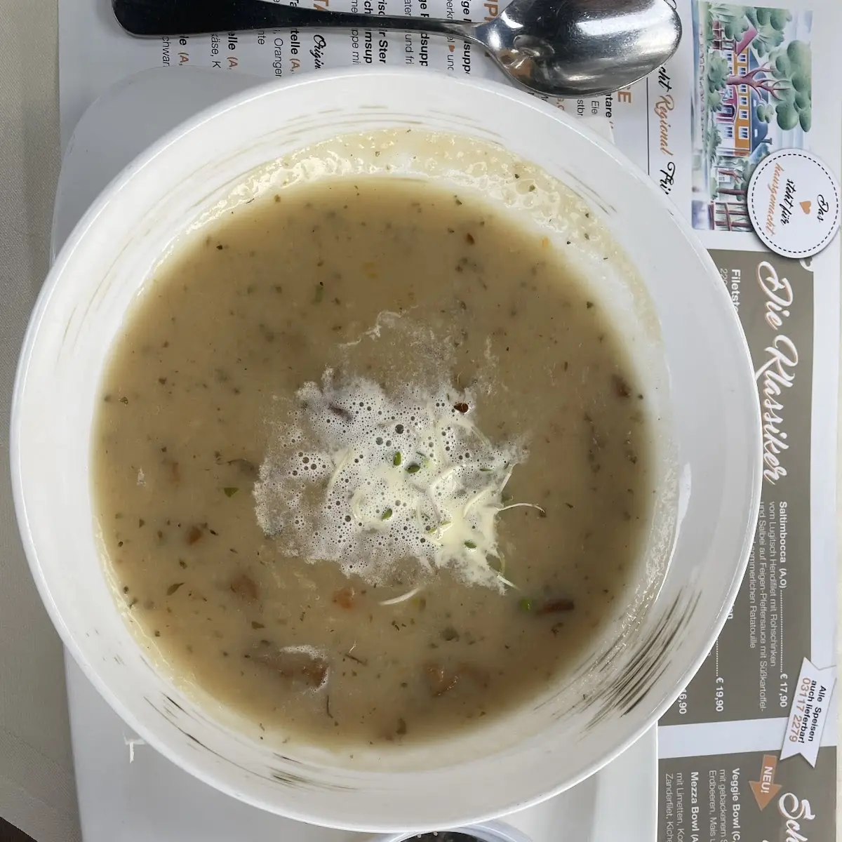 Schwammerl Suppe