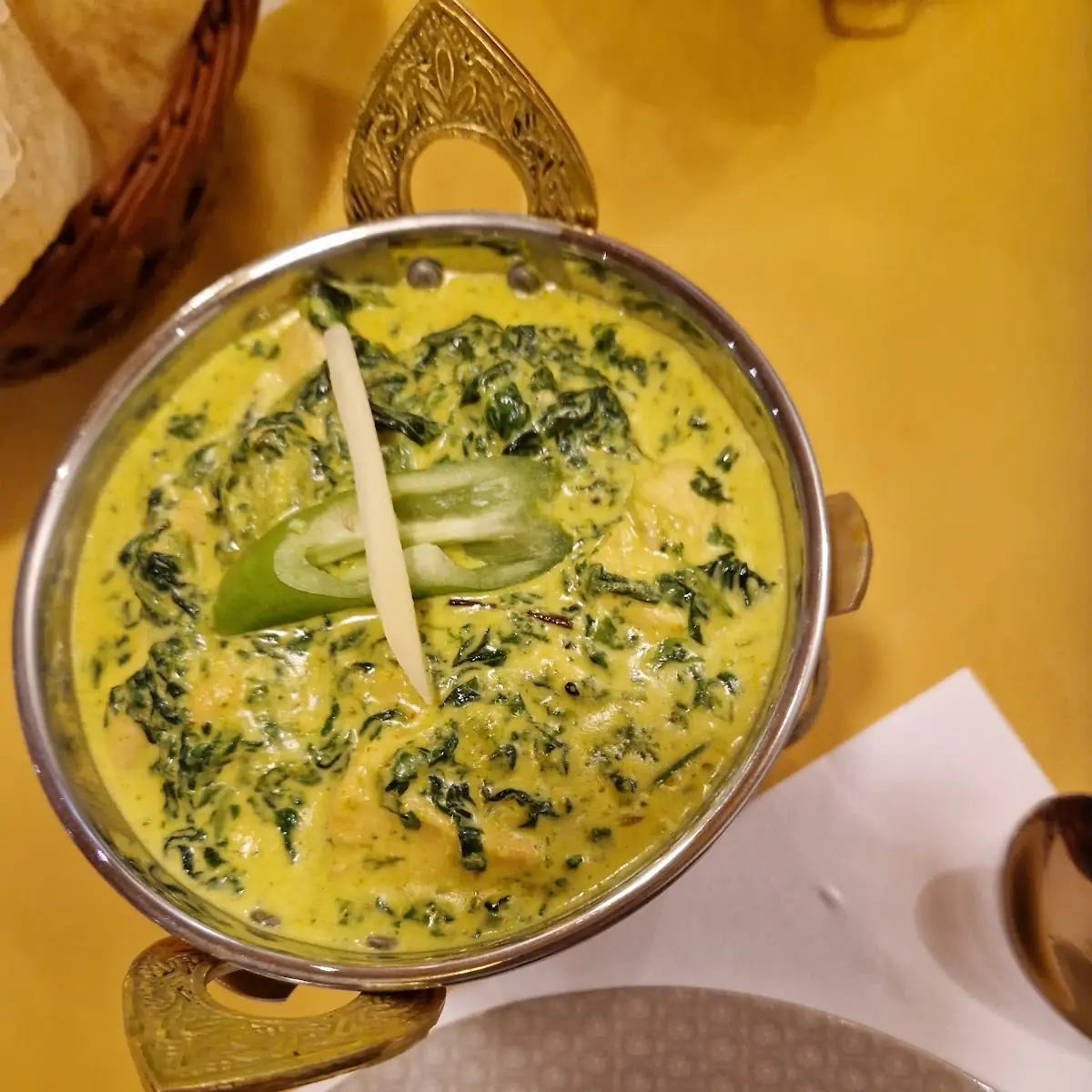 Chicken Palak Curry