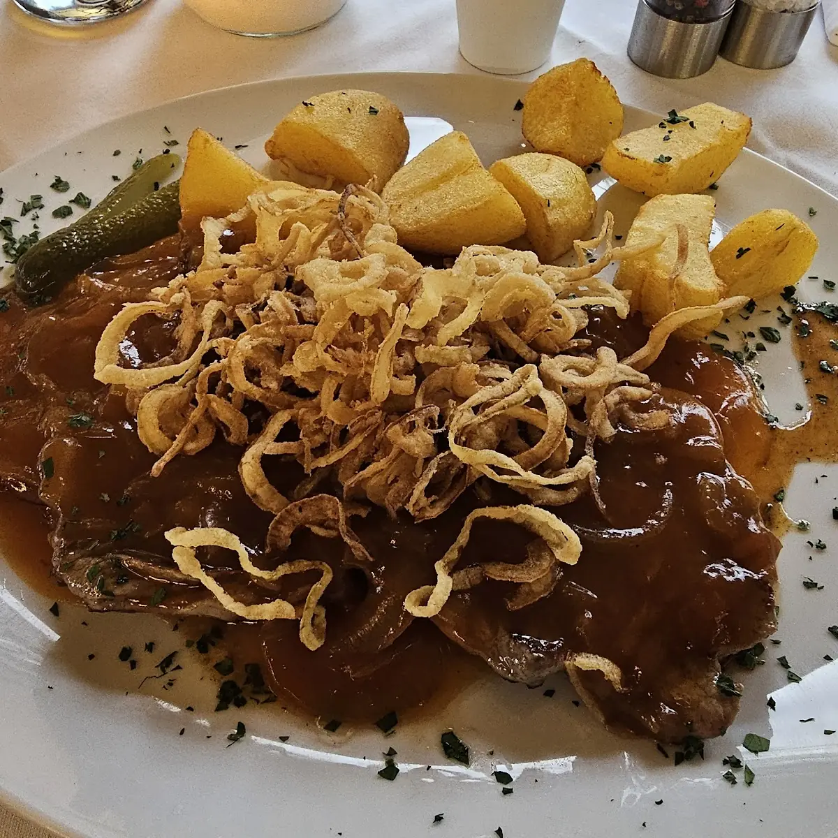 Zwiebelrostbraten