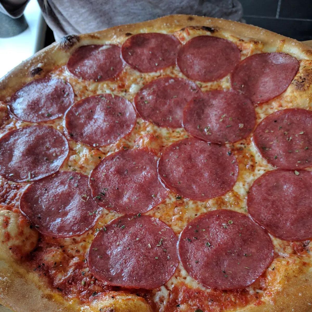 Salami Pizza