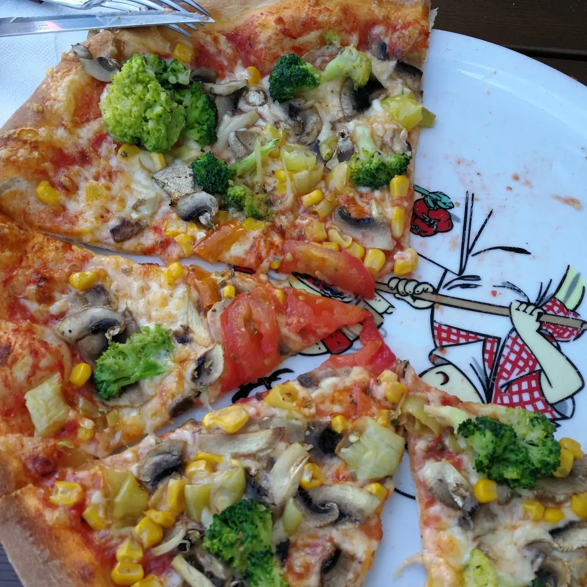 Vegetarisch Pizza