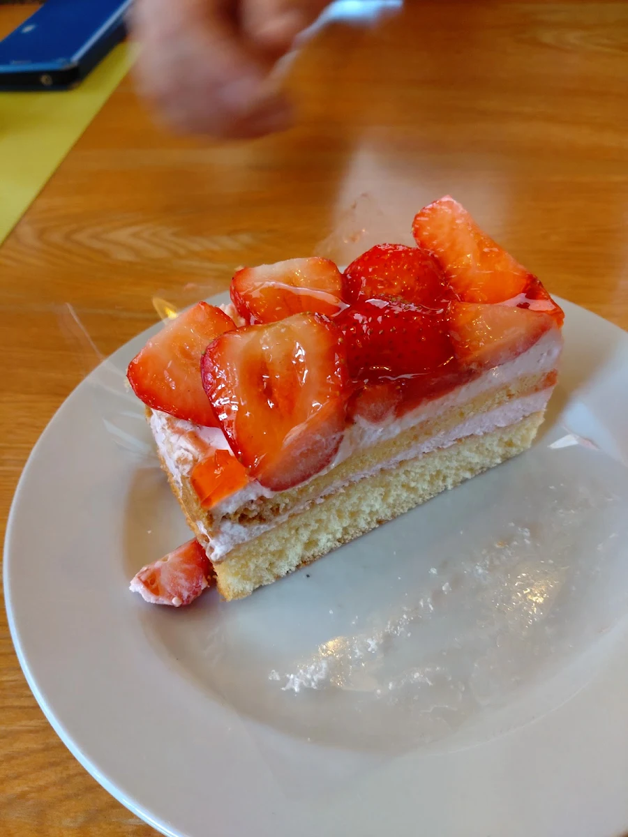Erdbeerschnitte