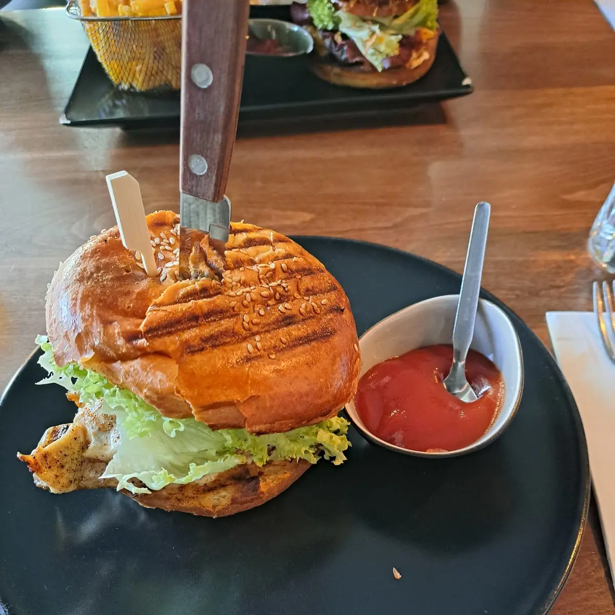 Hähnchenburger