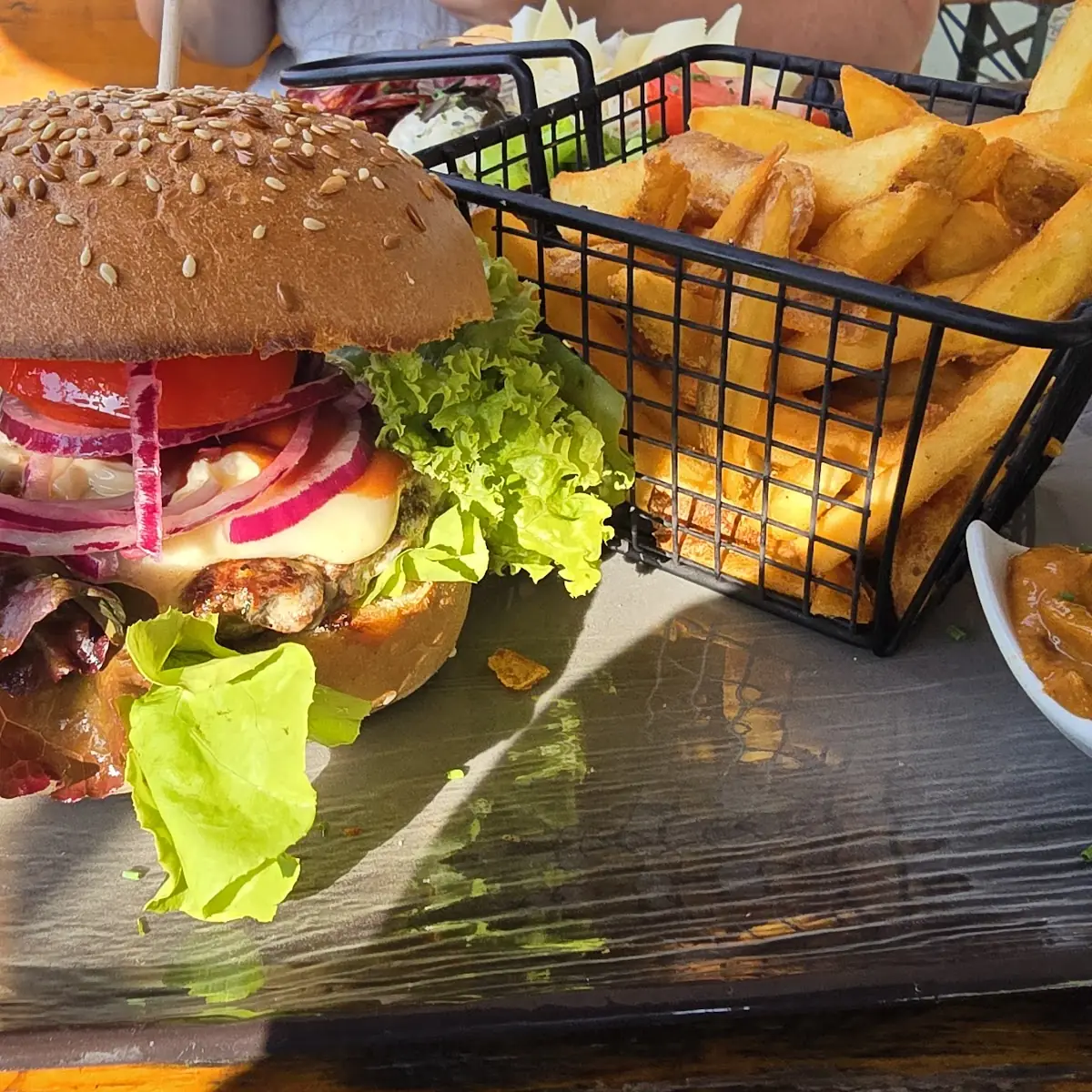Hochlandrinderburger